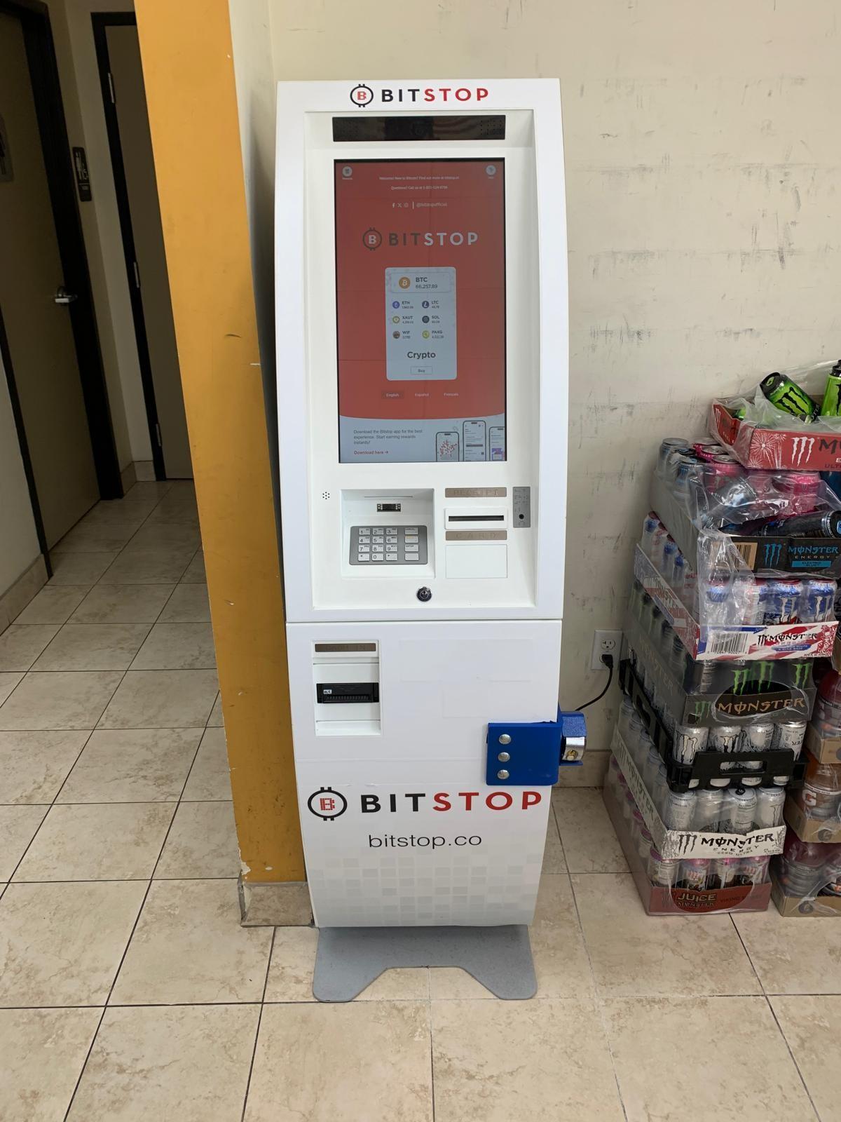 Bitstop ATM at Nu Q-T in La Porte, TX