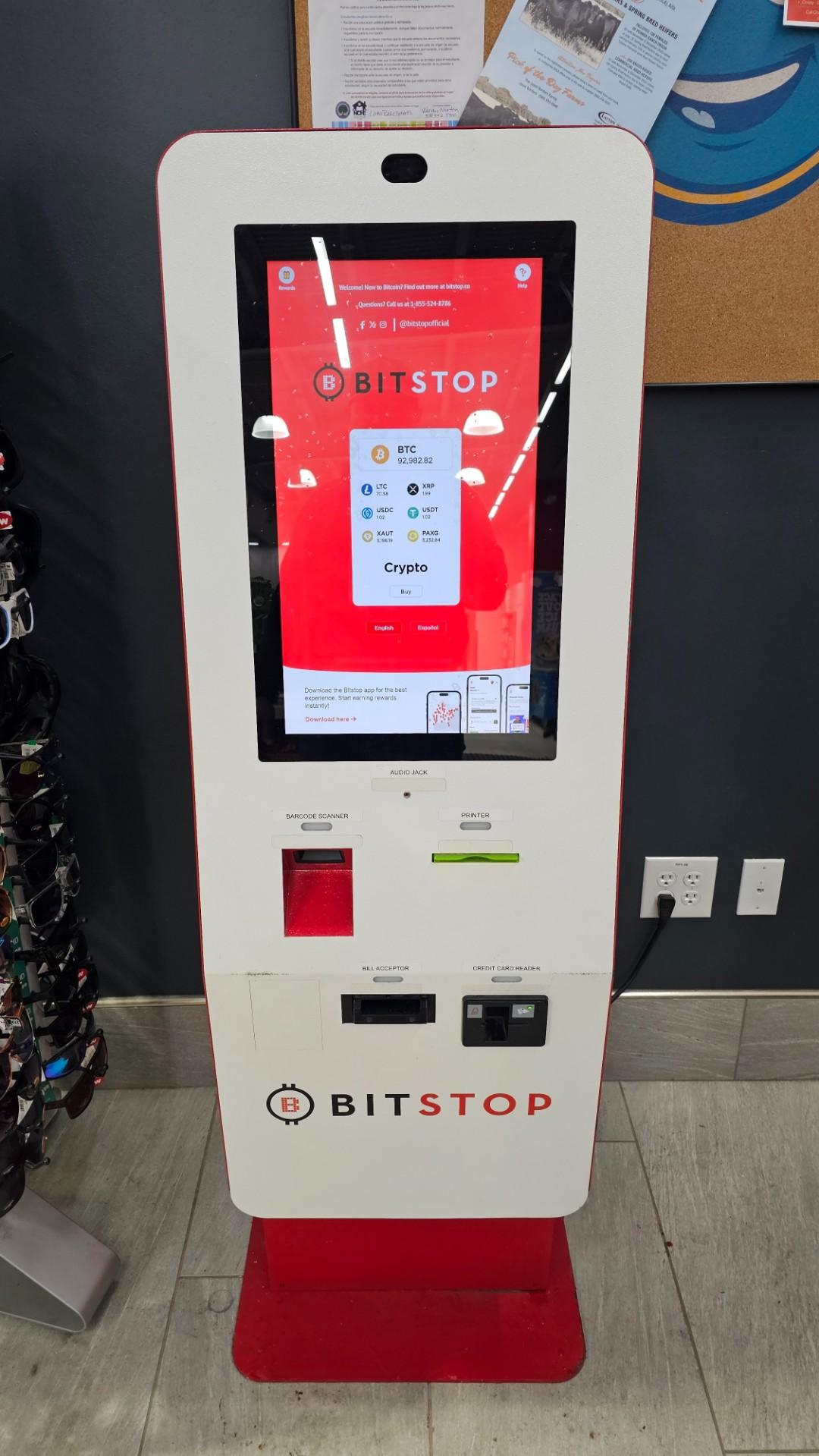 Bitstop ATM at Allsup's #102496 in Ada, OK