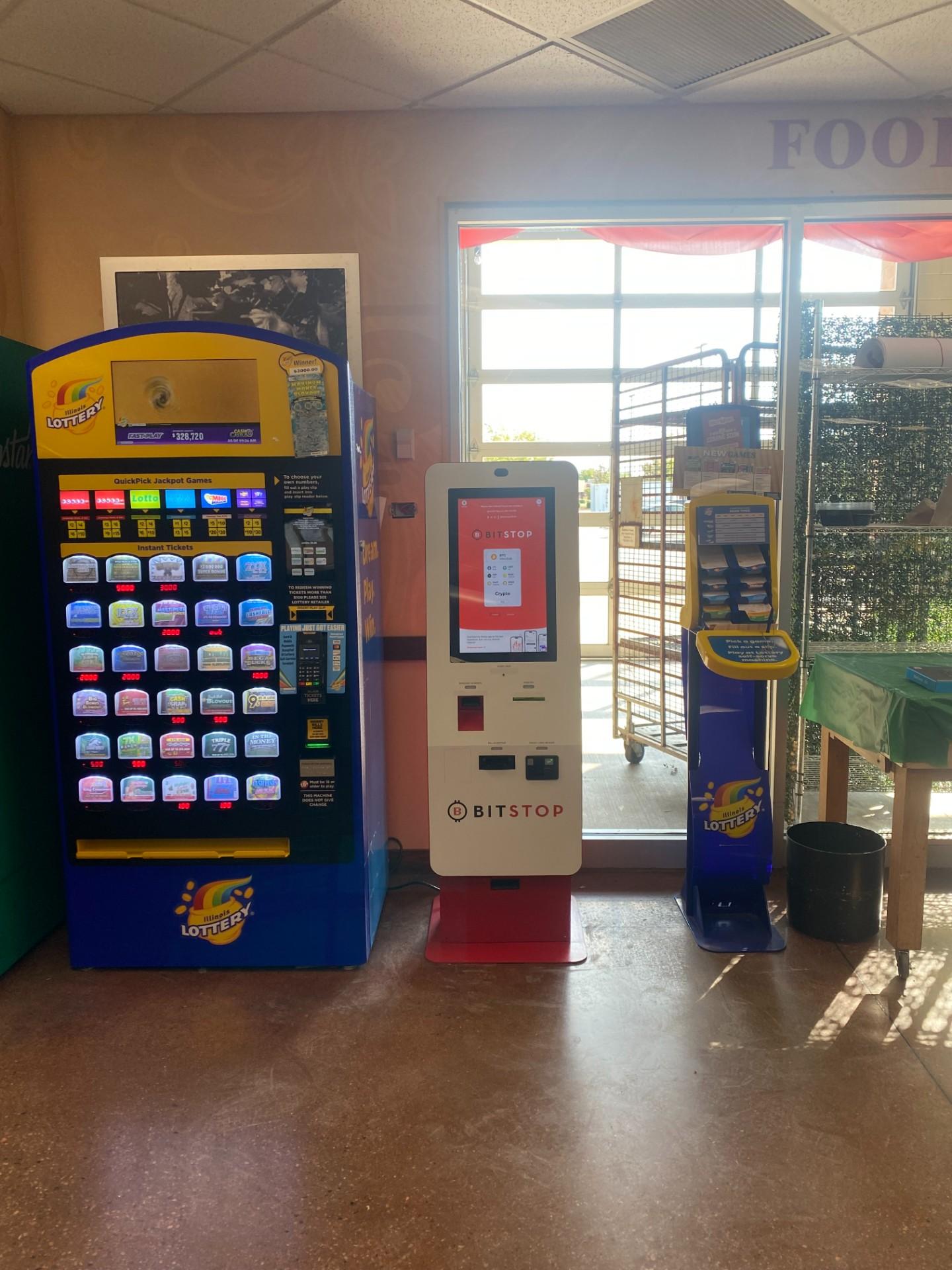 Bitstop ATM at Angelos Caputo’s Fresh Merkets in Carol Stream, IL