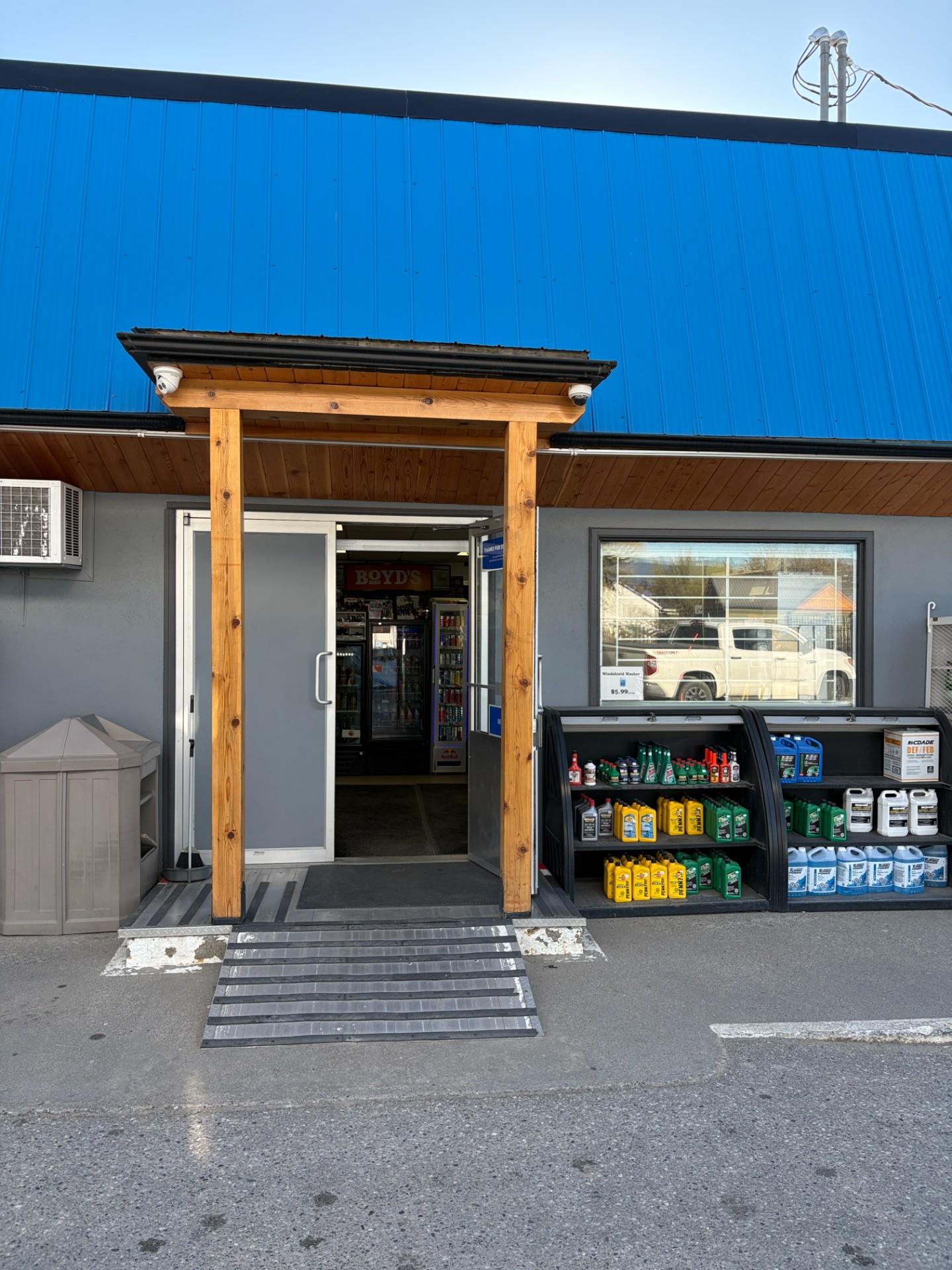 Bitstop ATM at Tri-Way Food & Gas in Vernon, BC