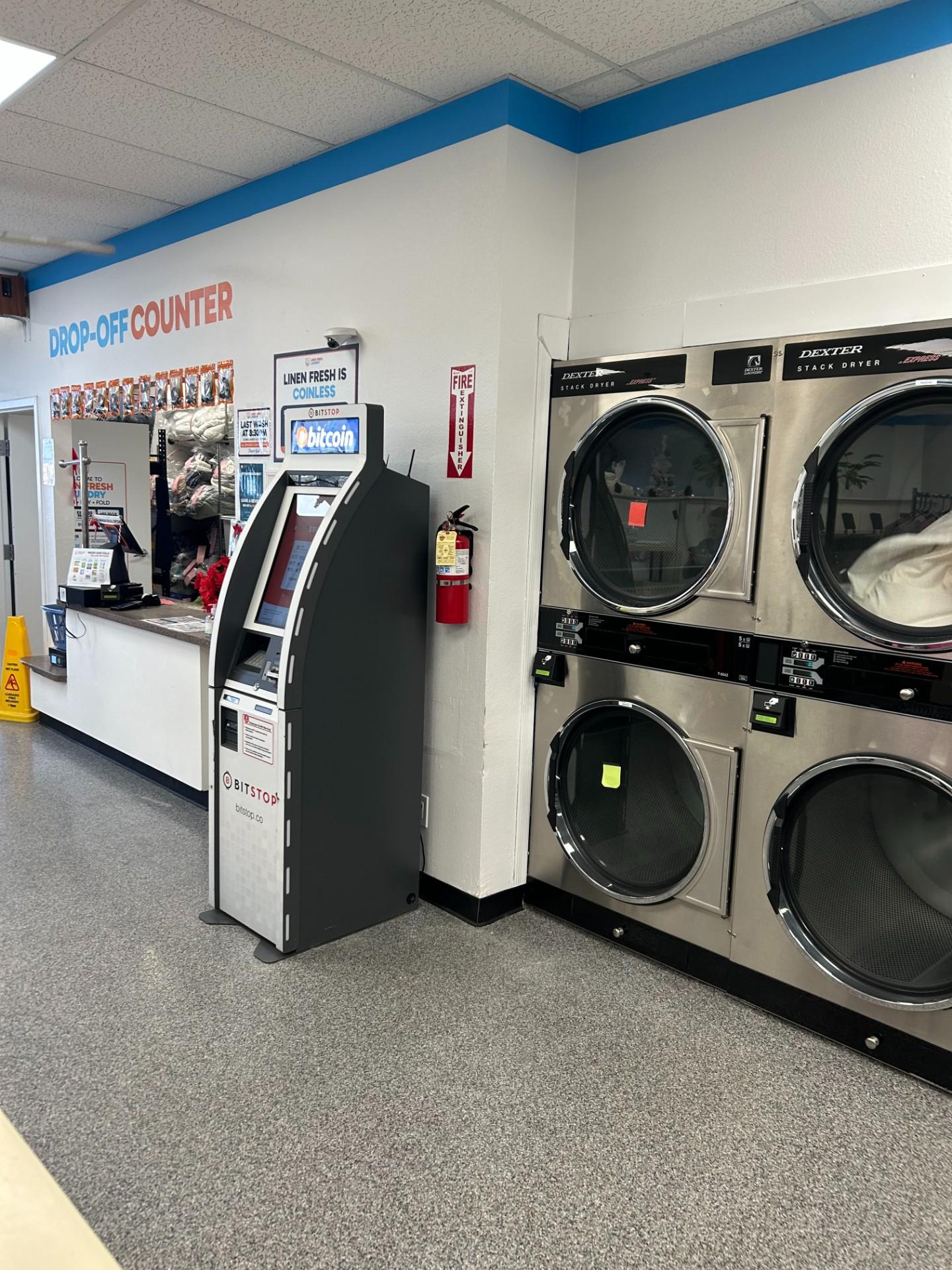 Bitstop ATM at Linen Fresh Laundry - Pantano in Tucson, AZ