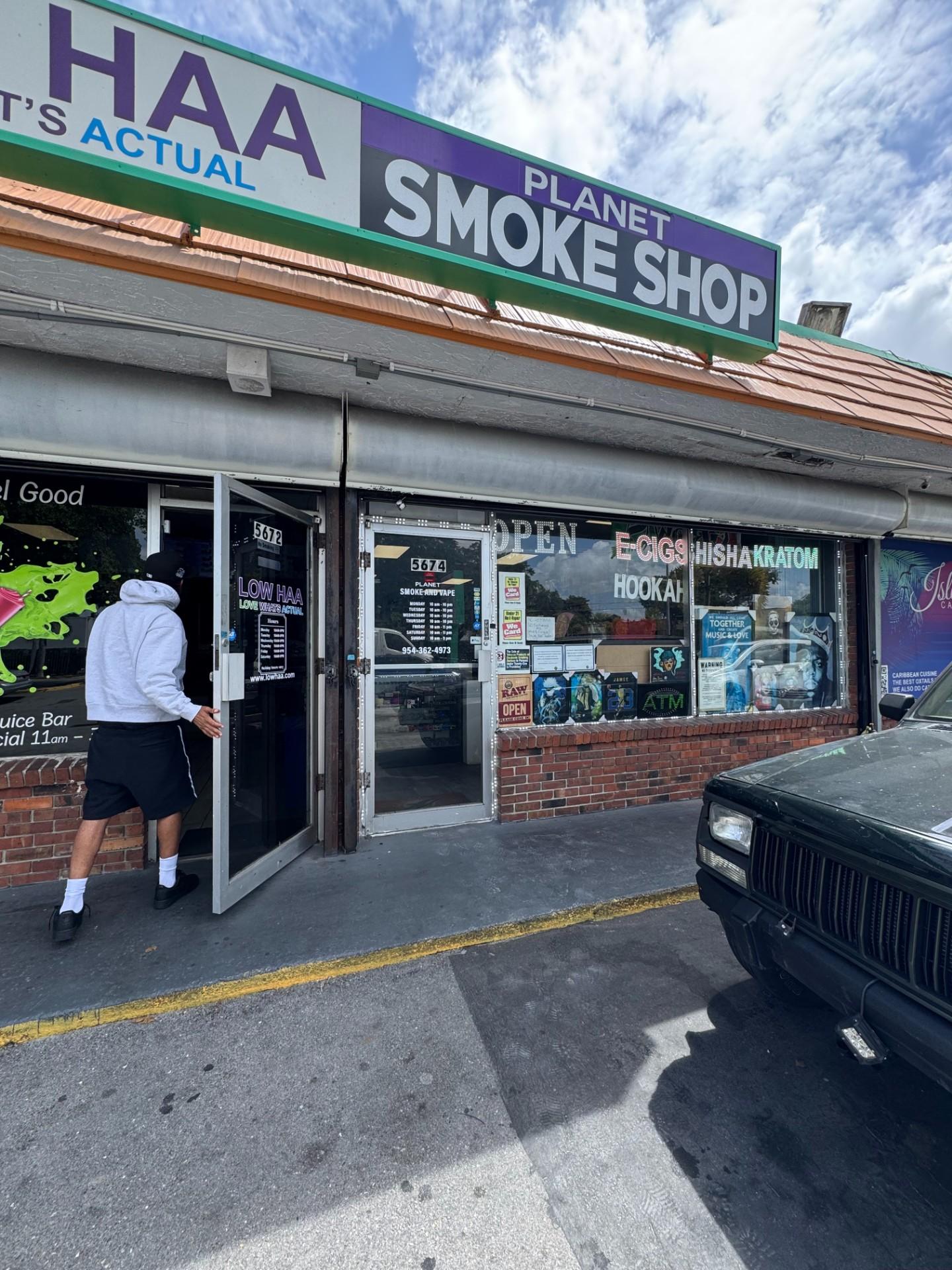 Bitstop ATM at Planet Smoke and Vape in Hollywood, FL
