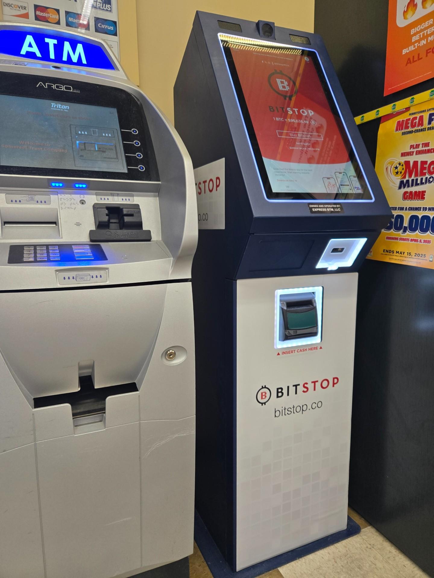 Bitstop ATM at SHOP 'n SAVE #211149 in Irwin, PA