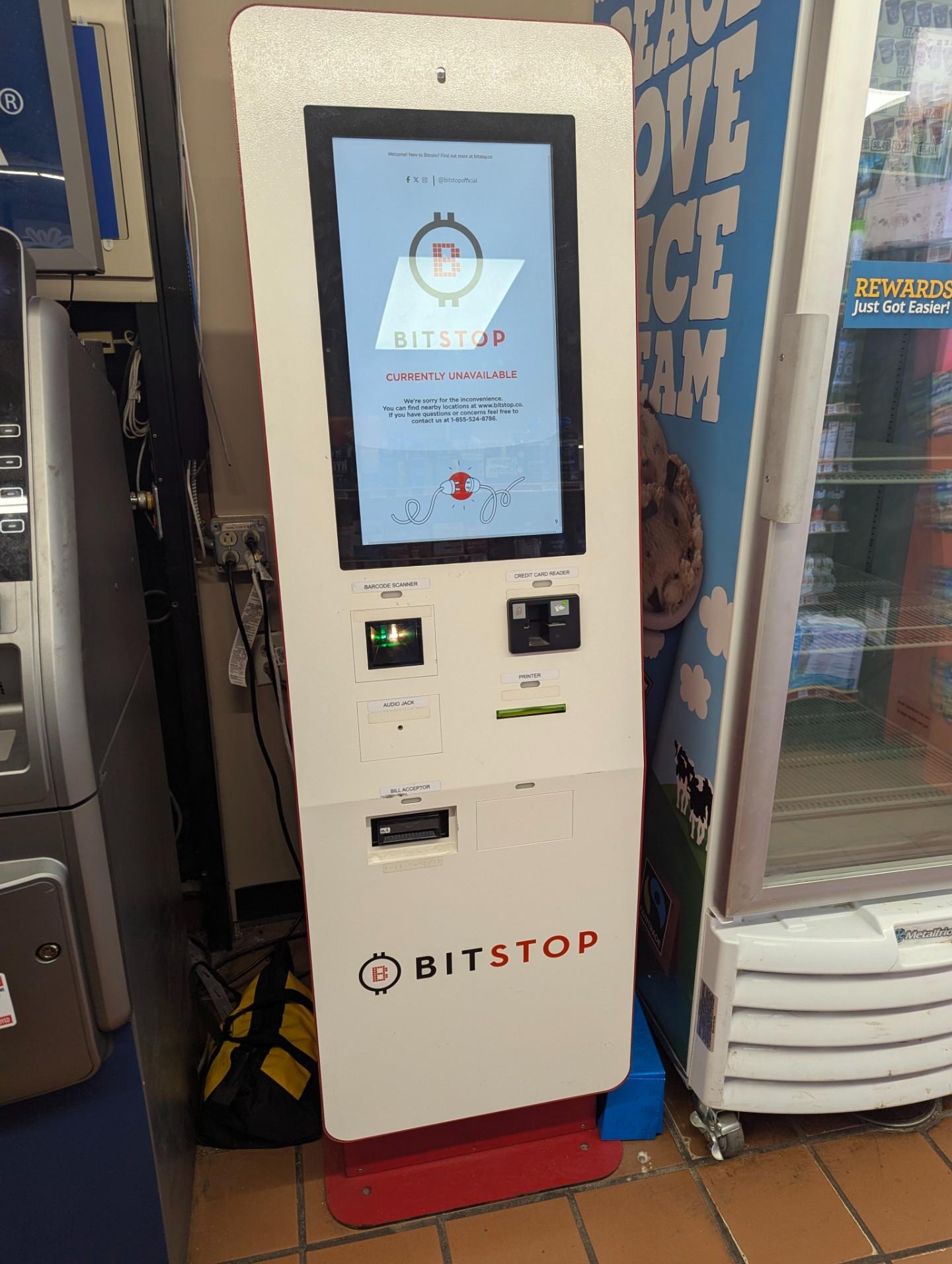 Bitstop ATM at Allsup's Convenience Store in Taos, NM