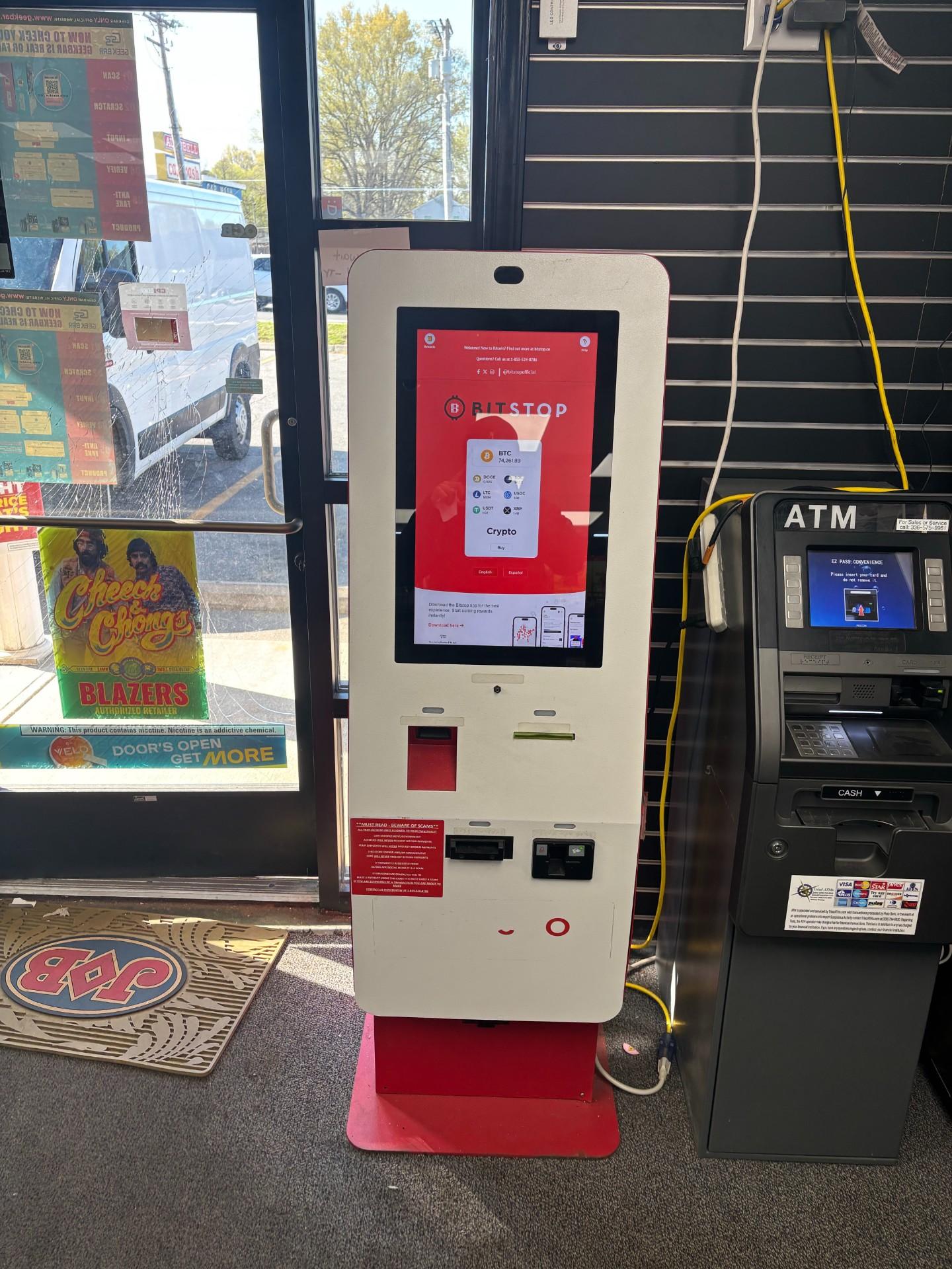Bitstop ATM at Easy Way One Stop in Statesville, NC