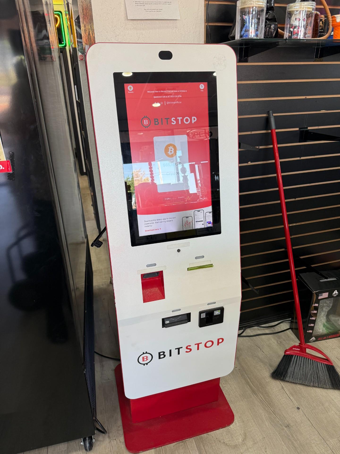Bitstop ATM at Kiwi Vape & Smoke Shop (Latima Devi, LLC) in Edmond, OK