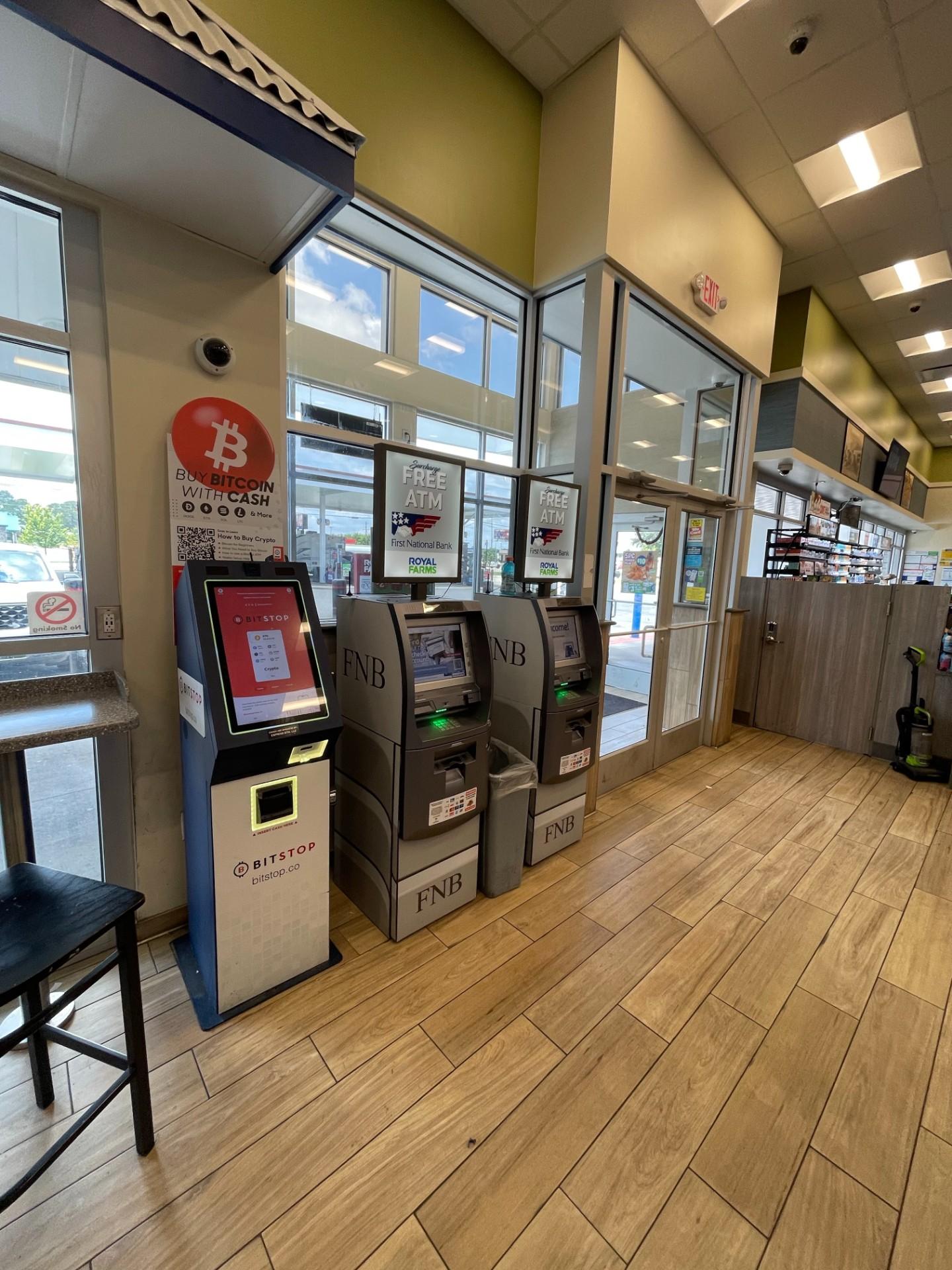 Bitstop ATM at RF #487 W Vernon in Kinston, NC