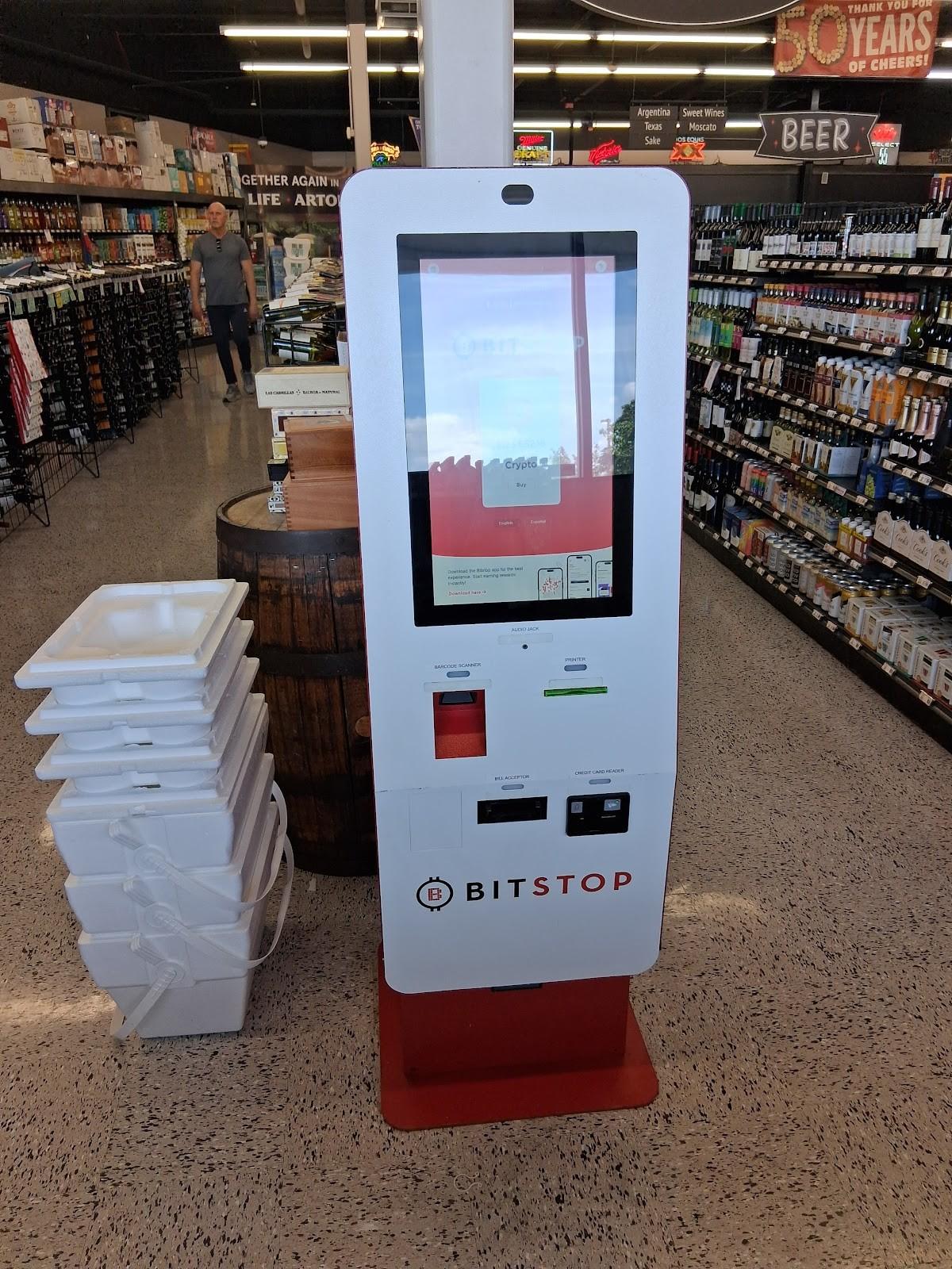 Bitstop ATM at Spec's Wine Spirits in Missouri City, TX