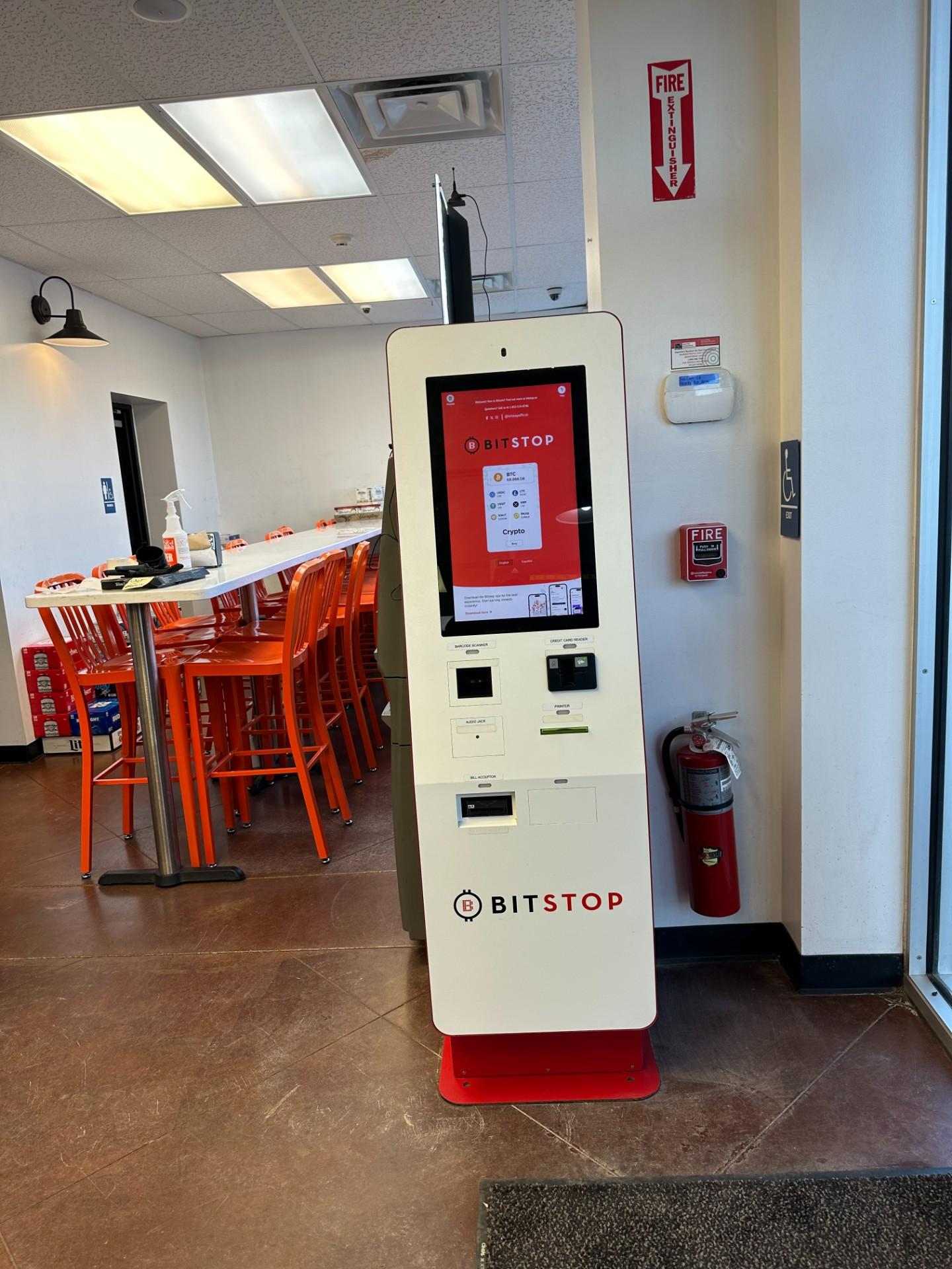 Bitstop ATM at Amoco in Washington, PA
