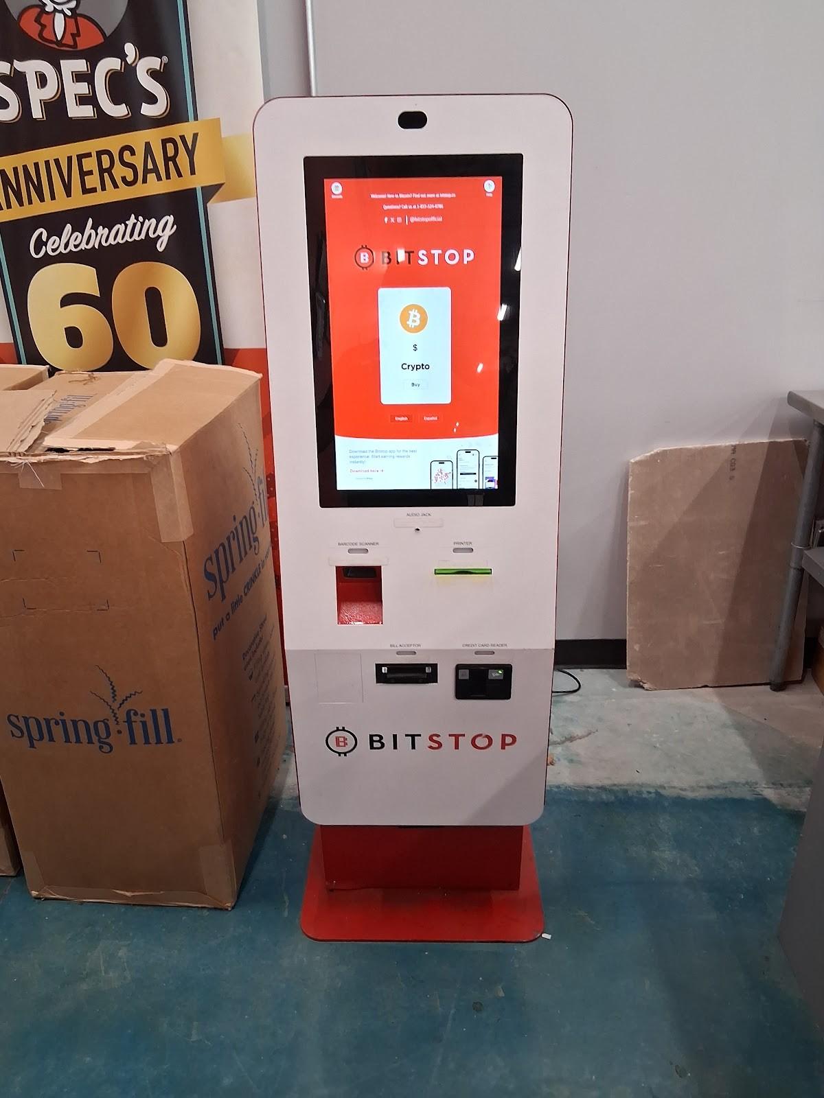 Bitstop ATM at Spec's Wine Spirits in McAllen, TX