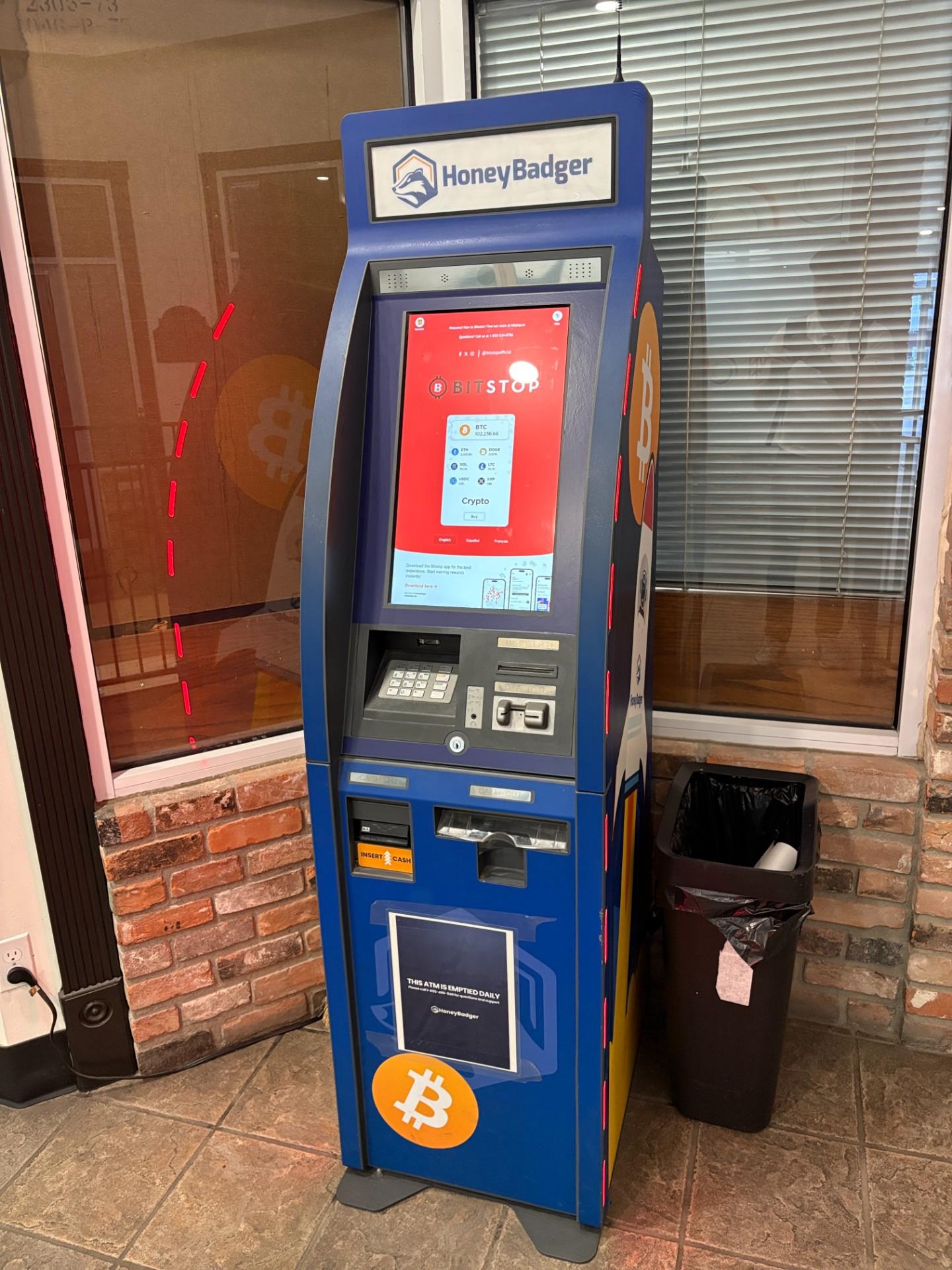 Bitstop ATM at Sun Valley Centre in Vernon, BC