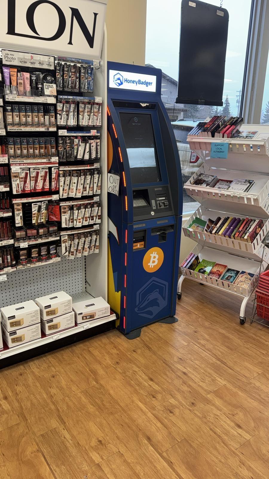 Bitstop ATM at Alpine Drug Mart IDA Pharmacy in Rocky Mountain House, AB