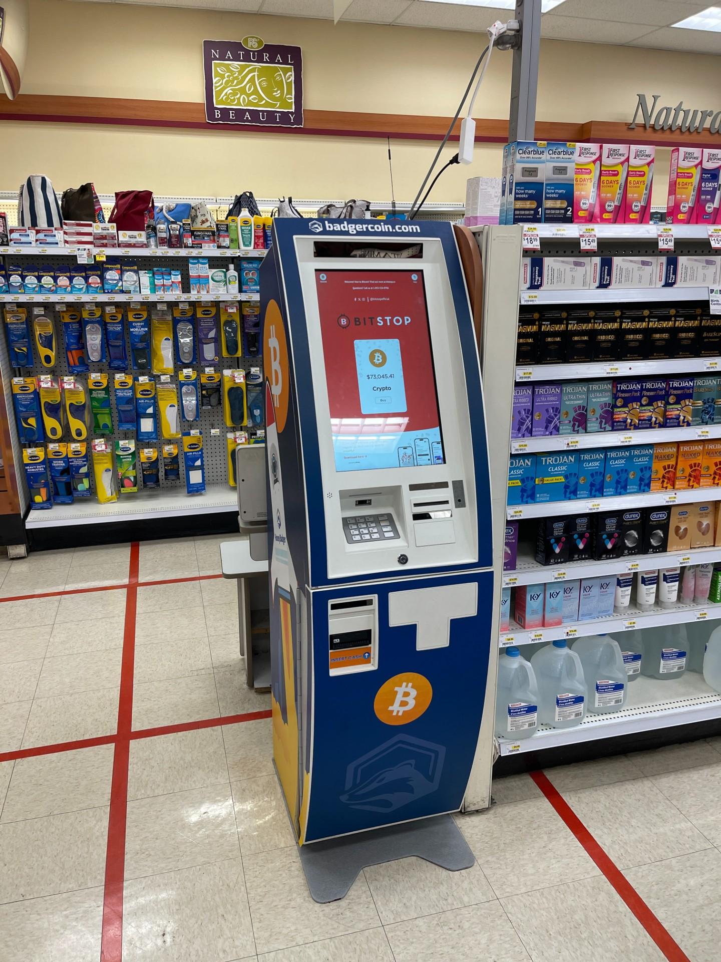 Bitstop ATM at Pharmasave Guildford Compounding Pharmacy in Surrey, BC
