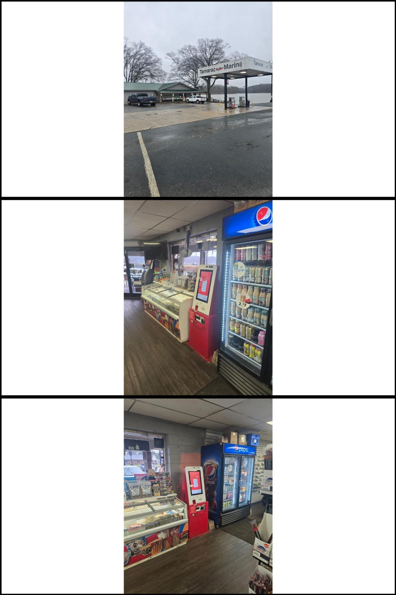 Bitstop ATM at Tamarac Marina in Salisbury, NC