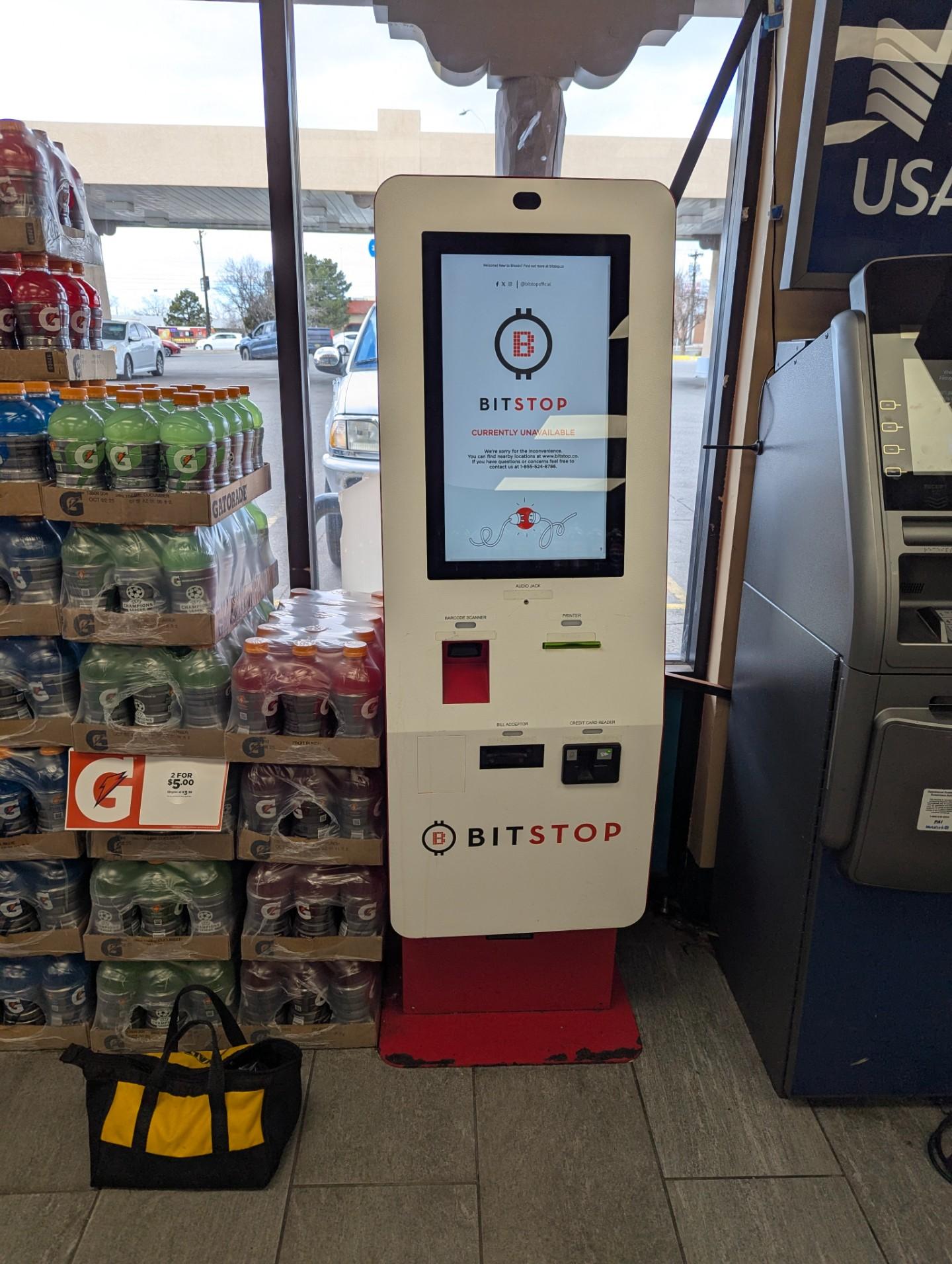 Bitstop ATM at Allsup's Convenience Store in Santa Fe, NM