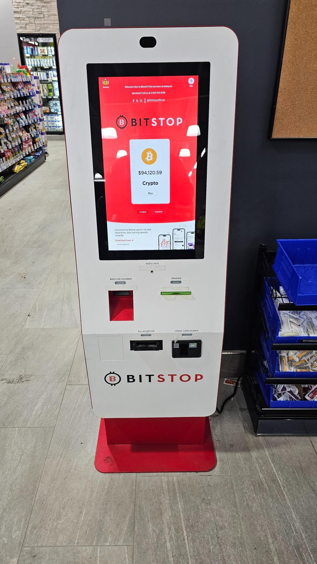 Bitstop ATM at Allsups Store #102504 in Odessa, TX