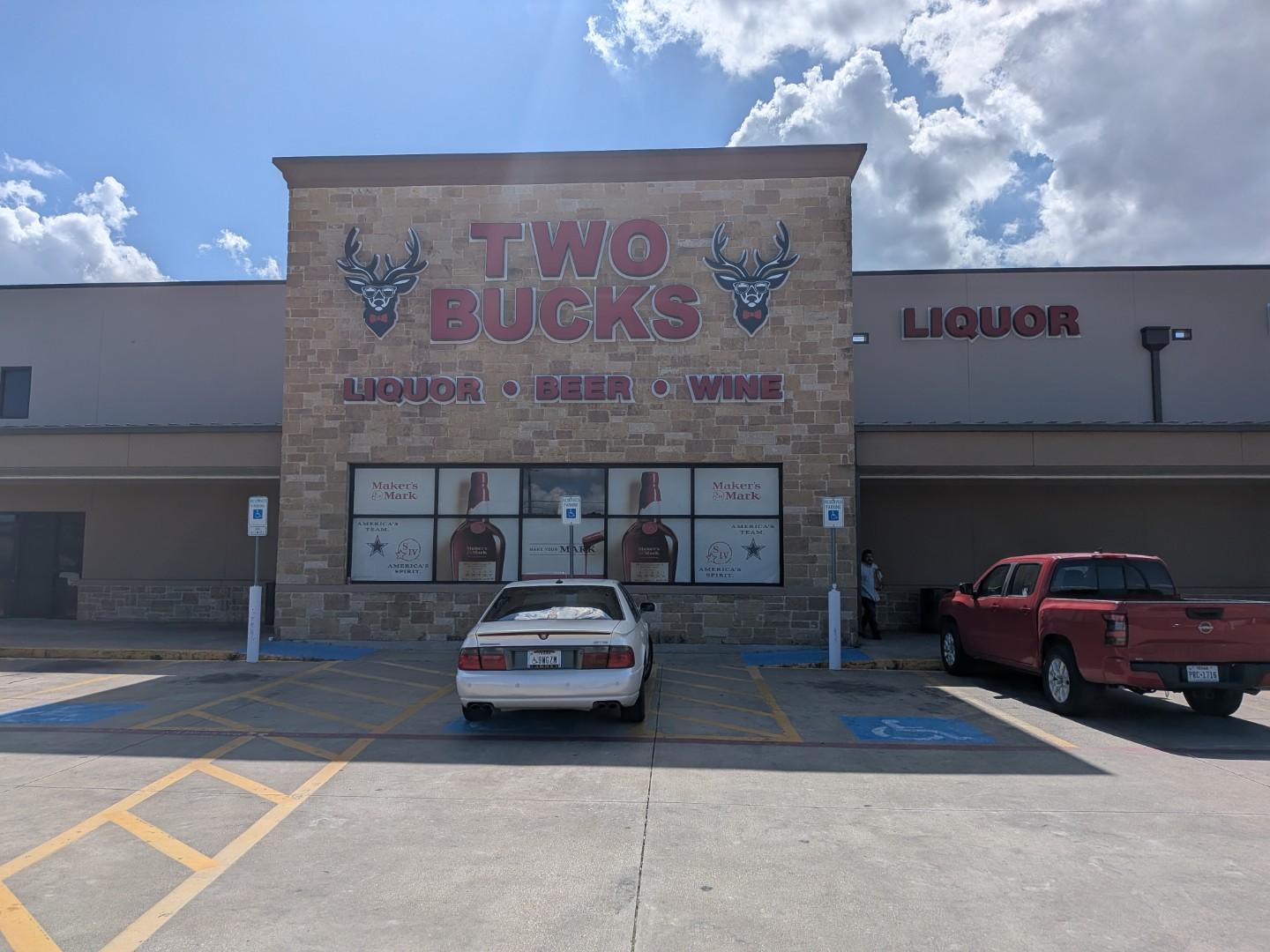 Two Bucks Liquor Store , 4702 South Fwy, Fort Worth, TX, 76115, US