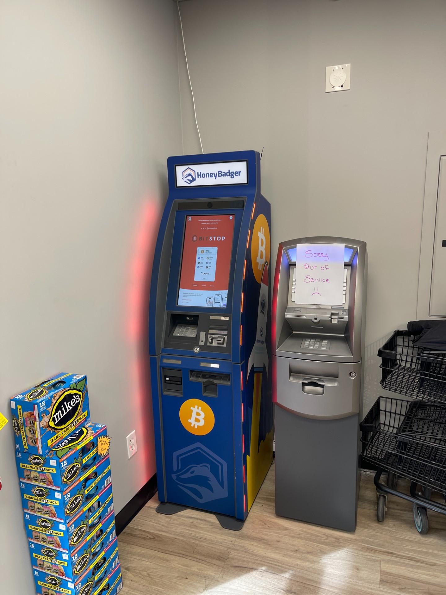 Bitstop ATM at Murrayville Liquor Store in Langley, BC