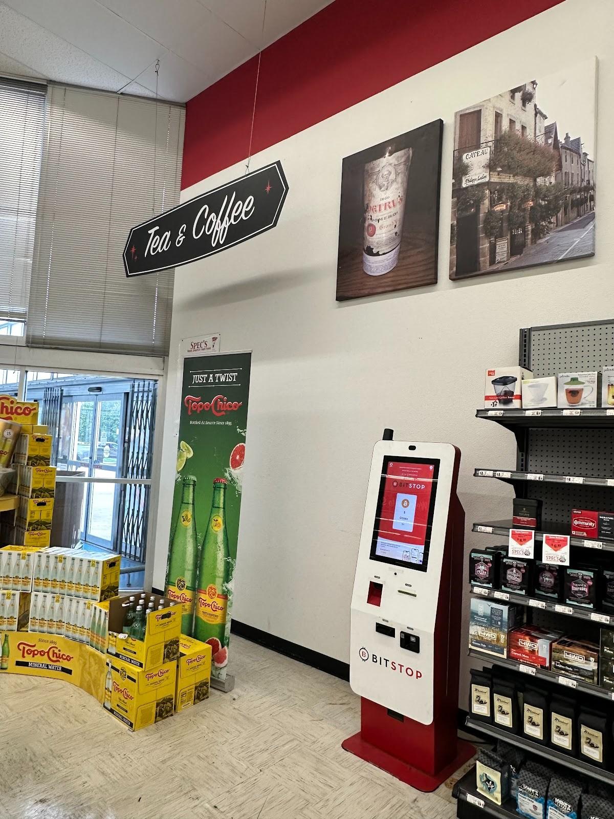 Bitstop ATM at Spec's Wine Spirits in Austin, TX