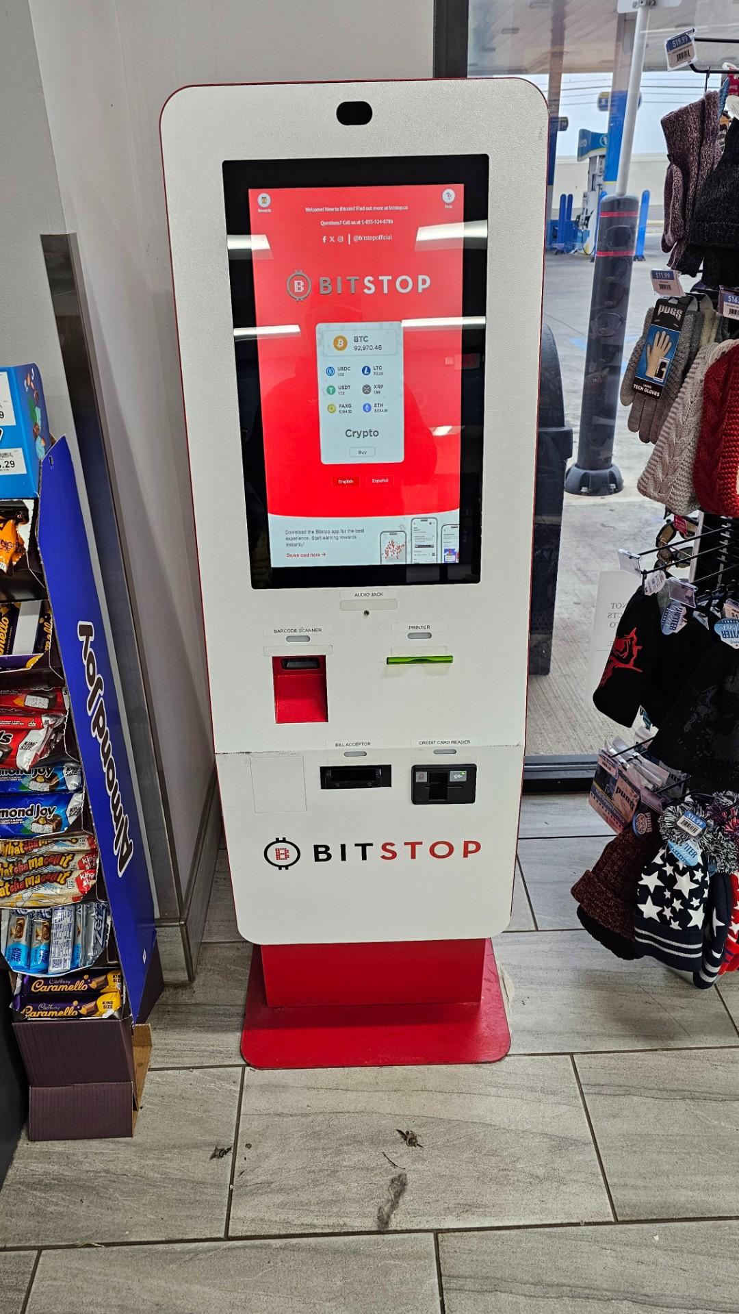 Bitstop ATM at Allsup's #102408 in Altus, OK