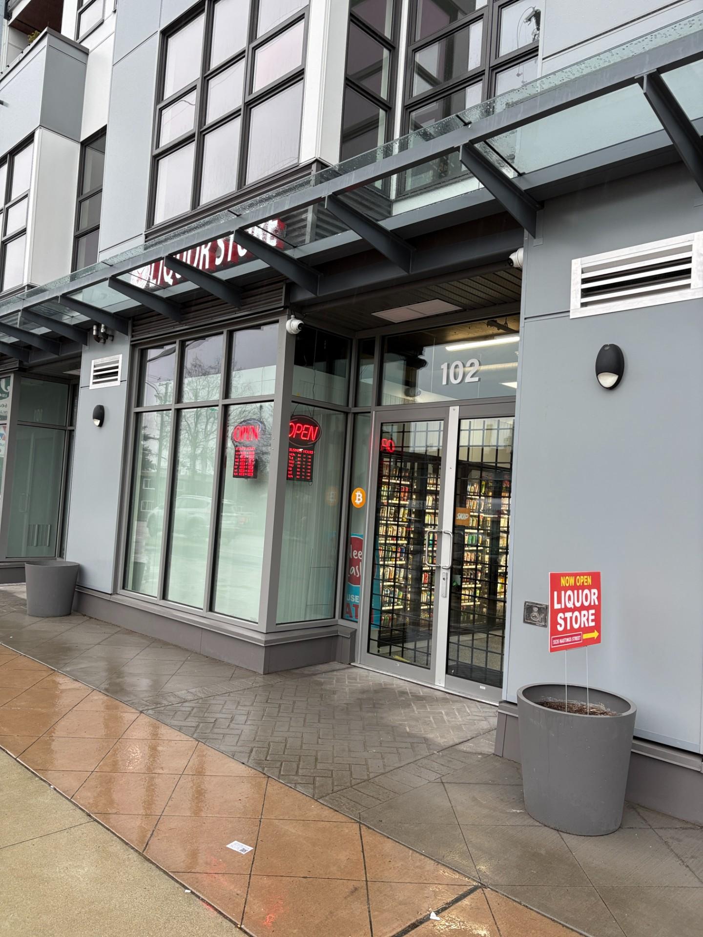 Bitstop ATM at Burnaby Liquor store in Burnaby, BC