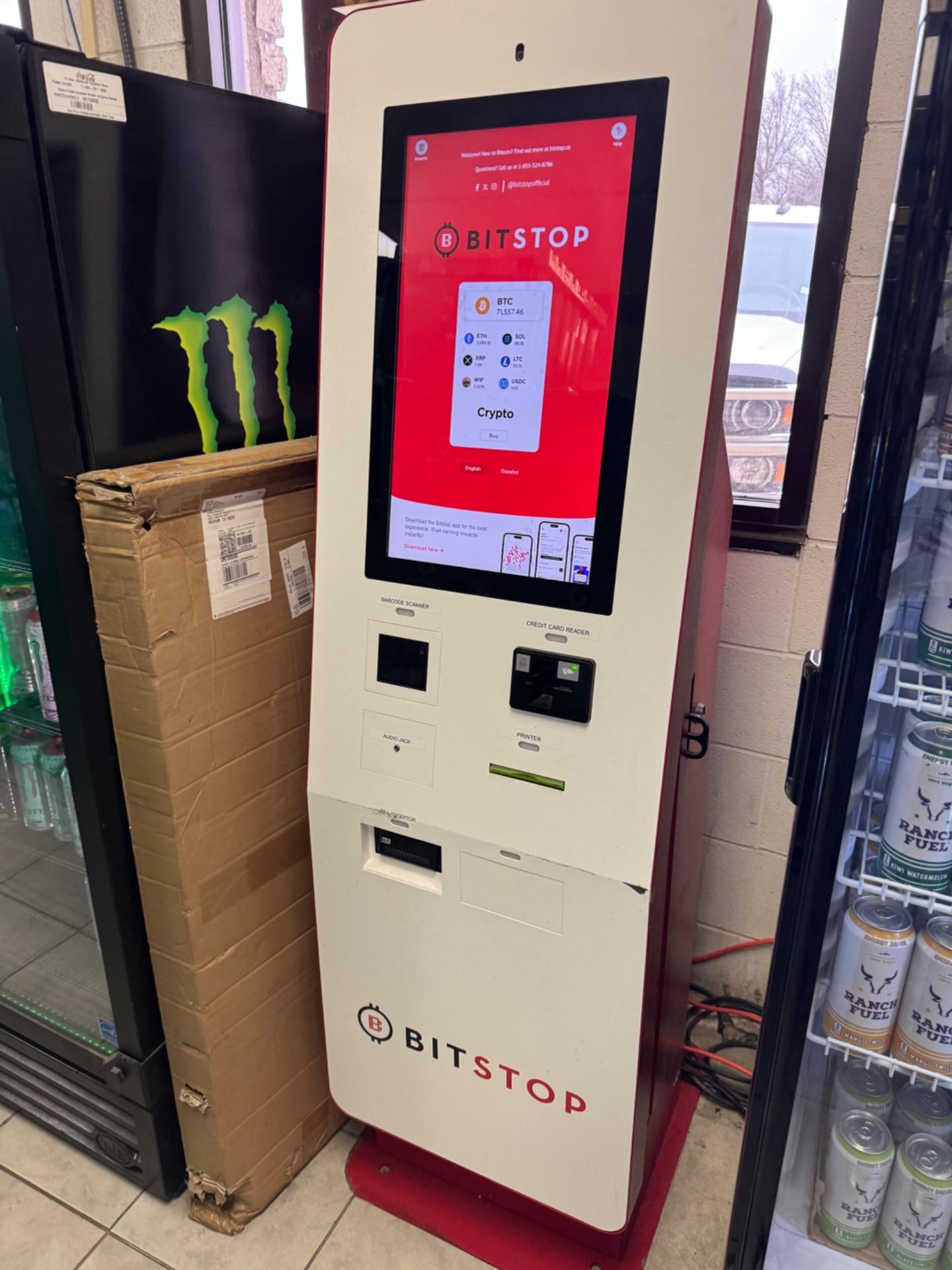 Bitstop ATM at Hill Country Velocity in Ingram, TX