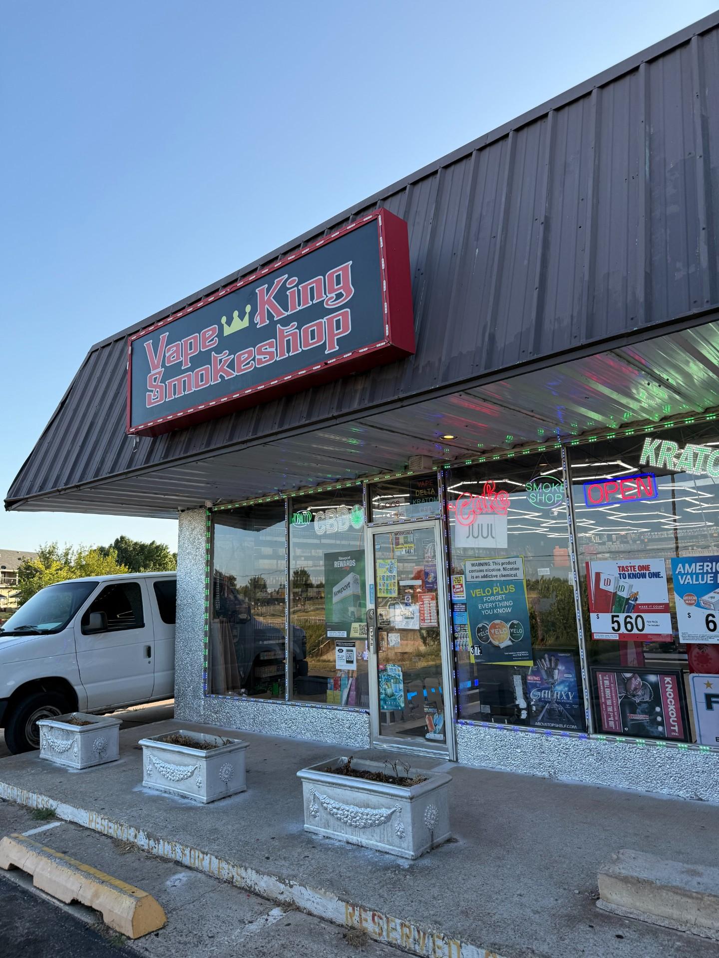 Bitstop ATM at Vape King (Vape King, LLC) in Oklahoma City, OK