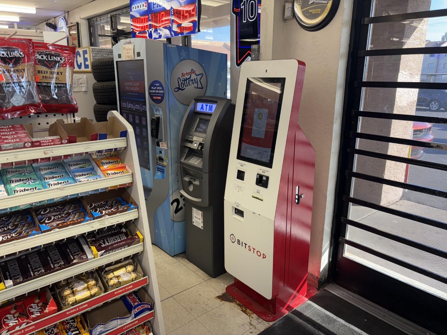 Bitstop ATM at Kwik Mart in Phoenix, AZ