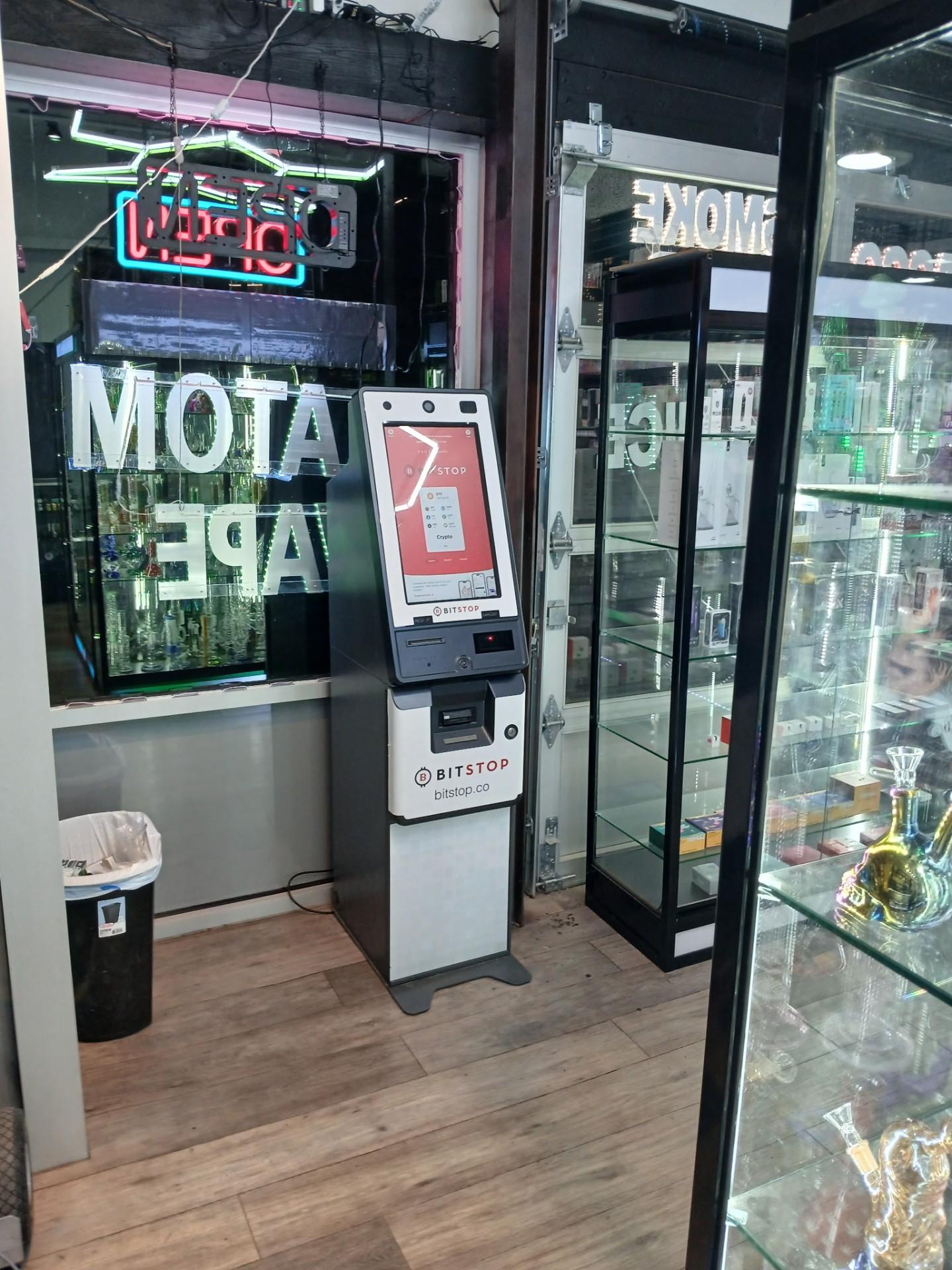Bitstop ATM at The Best Smoke Shop in Loveland, CO