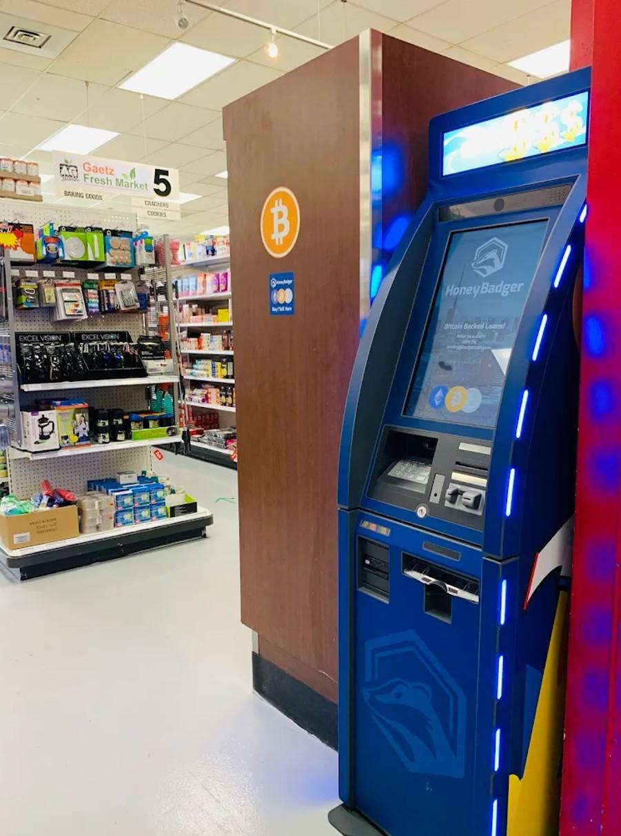 Bitstop ATM at Gaetz Fresh Market in Red Deer, AB