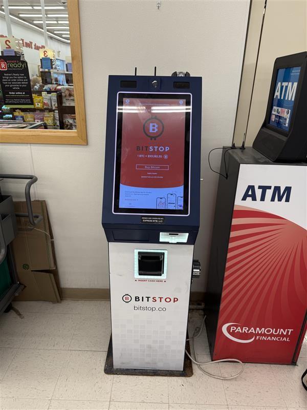 Bitstop ATM at Redners Warehouse Markets #453448 in Palmyra, PA