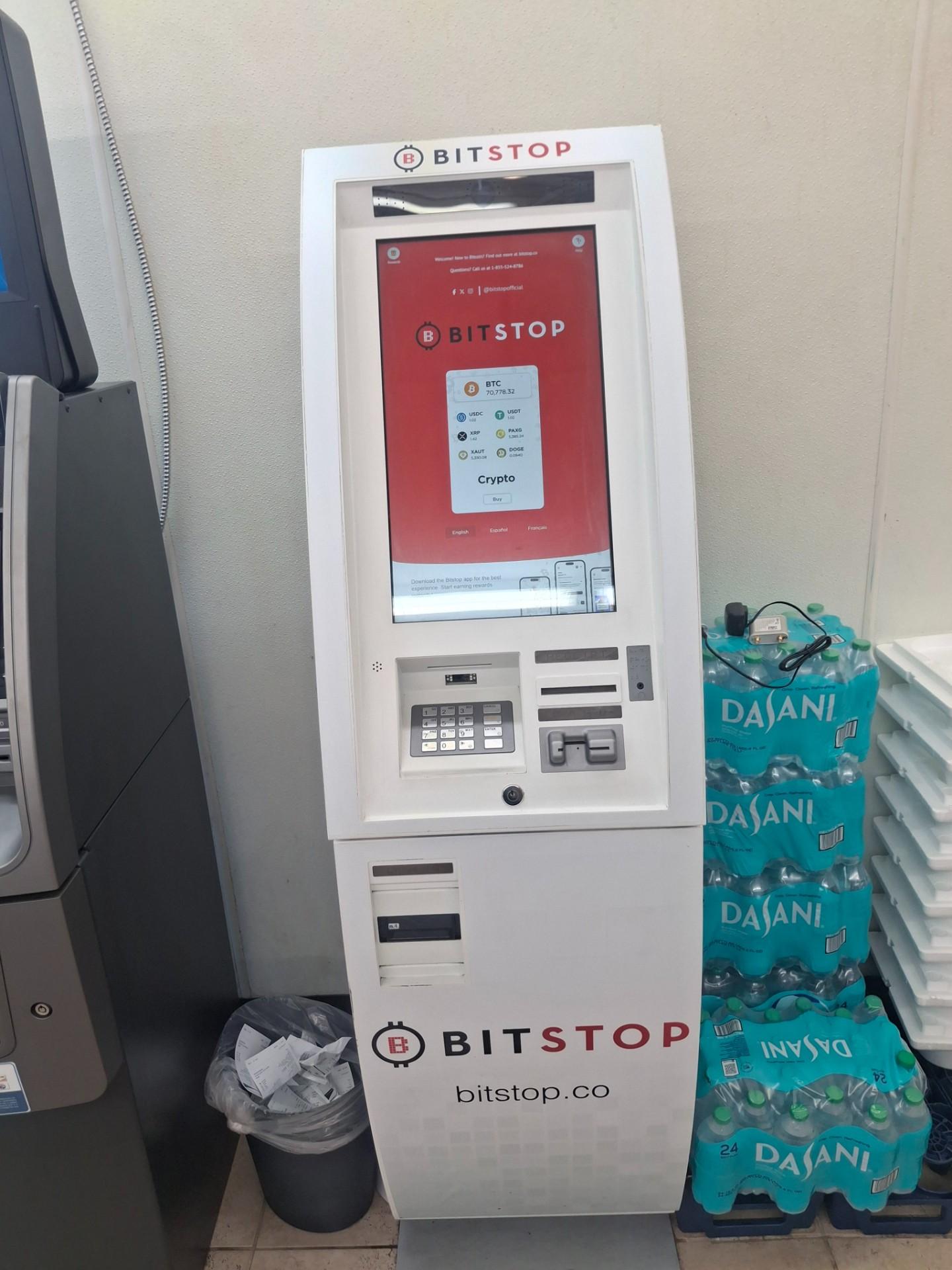 Bitstop ATM at Fast Track Exxon in Interlachen, FL