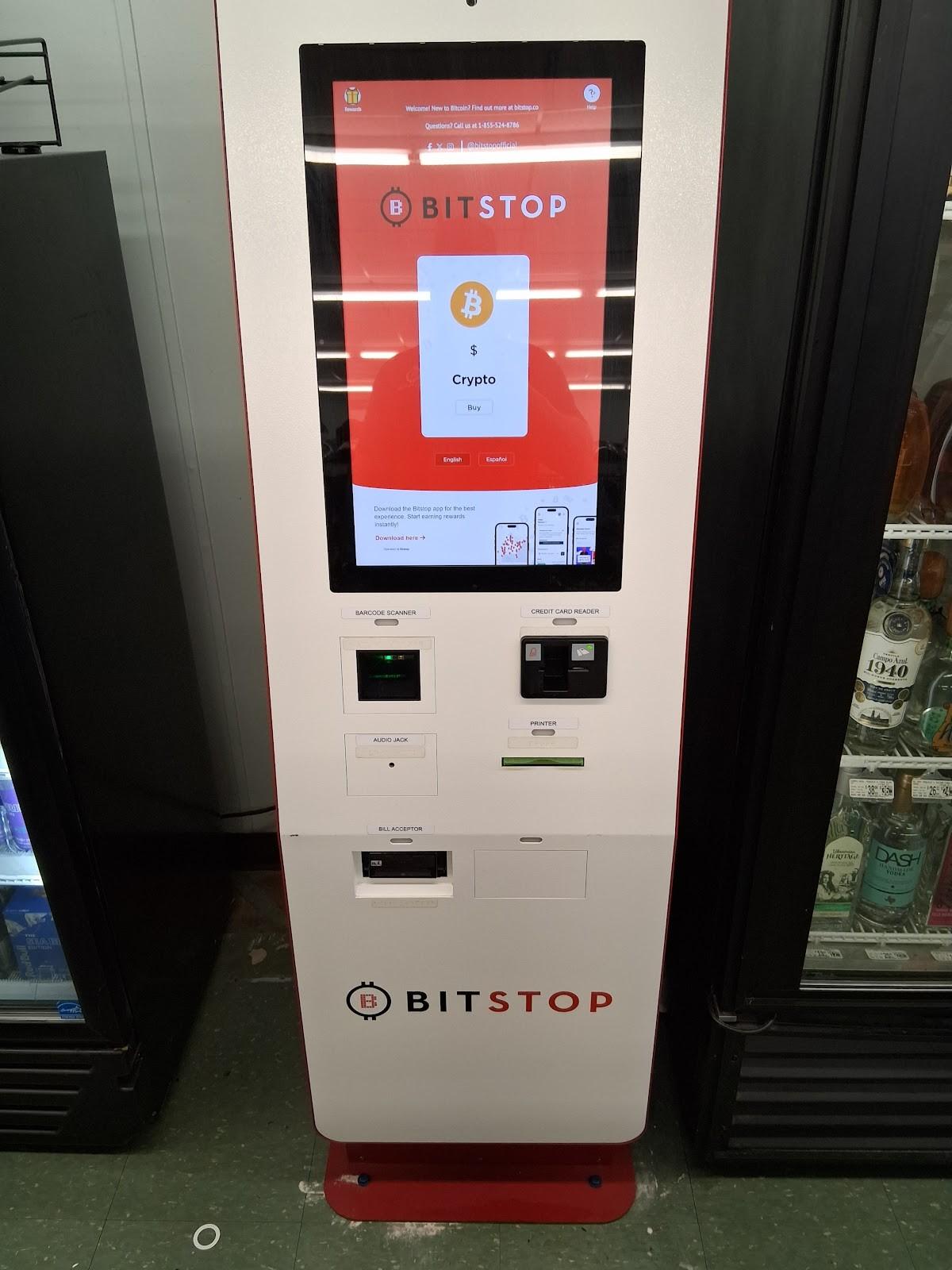 Bitstop ATM at Spec's Wine Spirits in Corpus Christi, TX