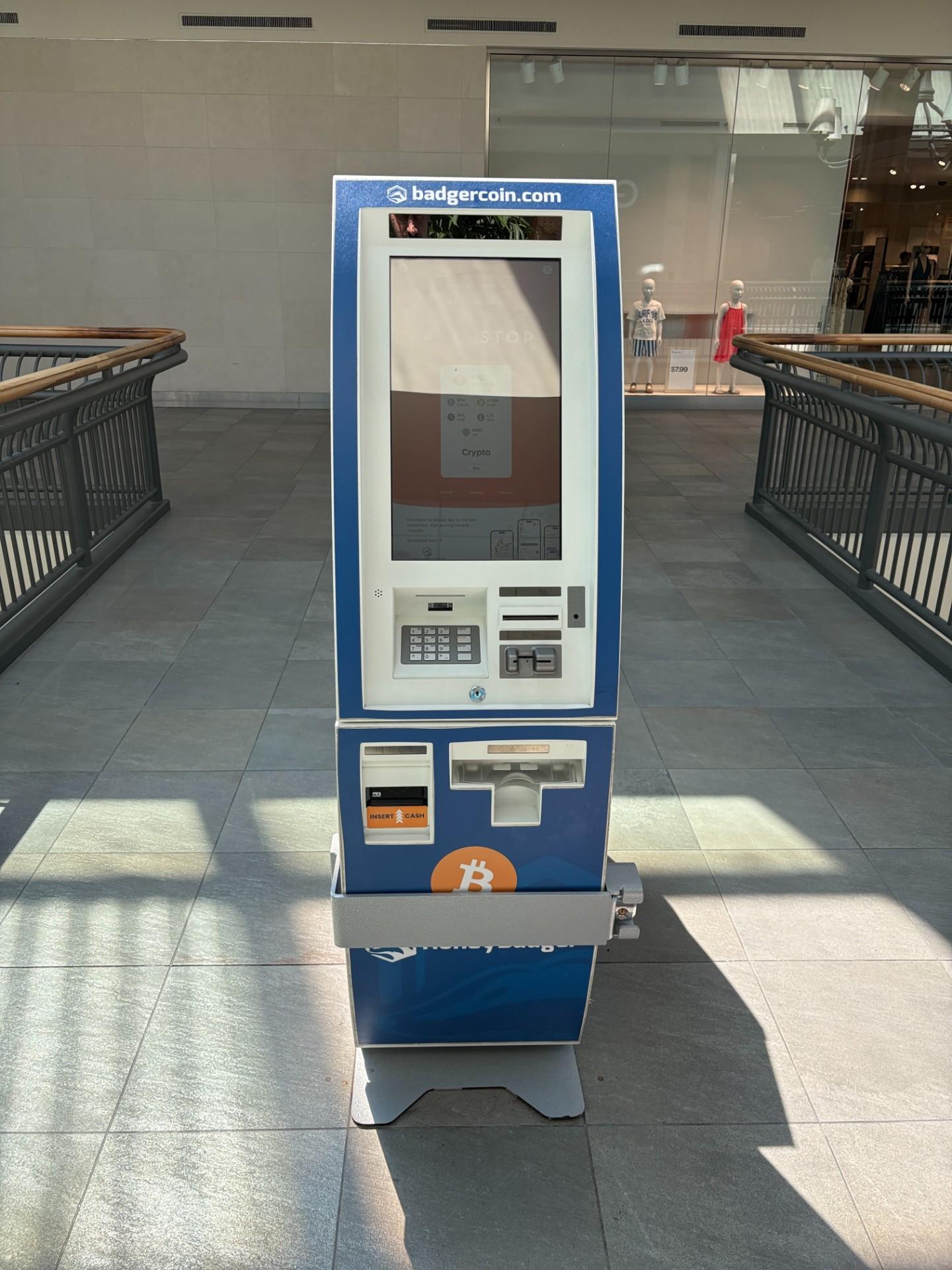 Bitstop ATM at RioCan Georgian Mall in Barrie, ON