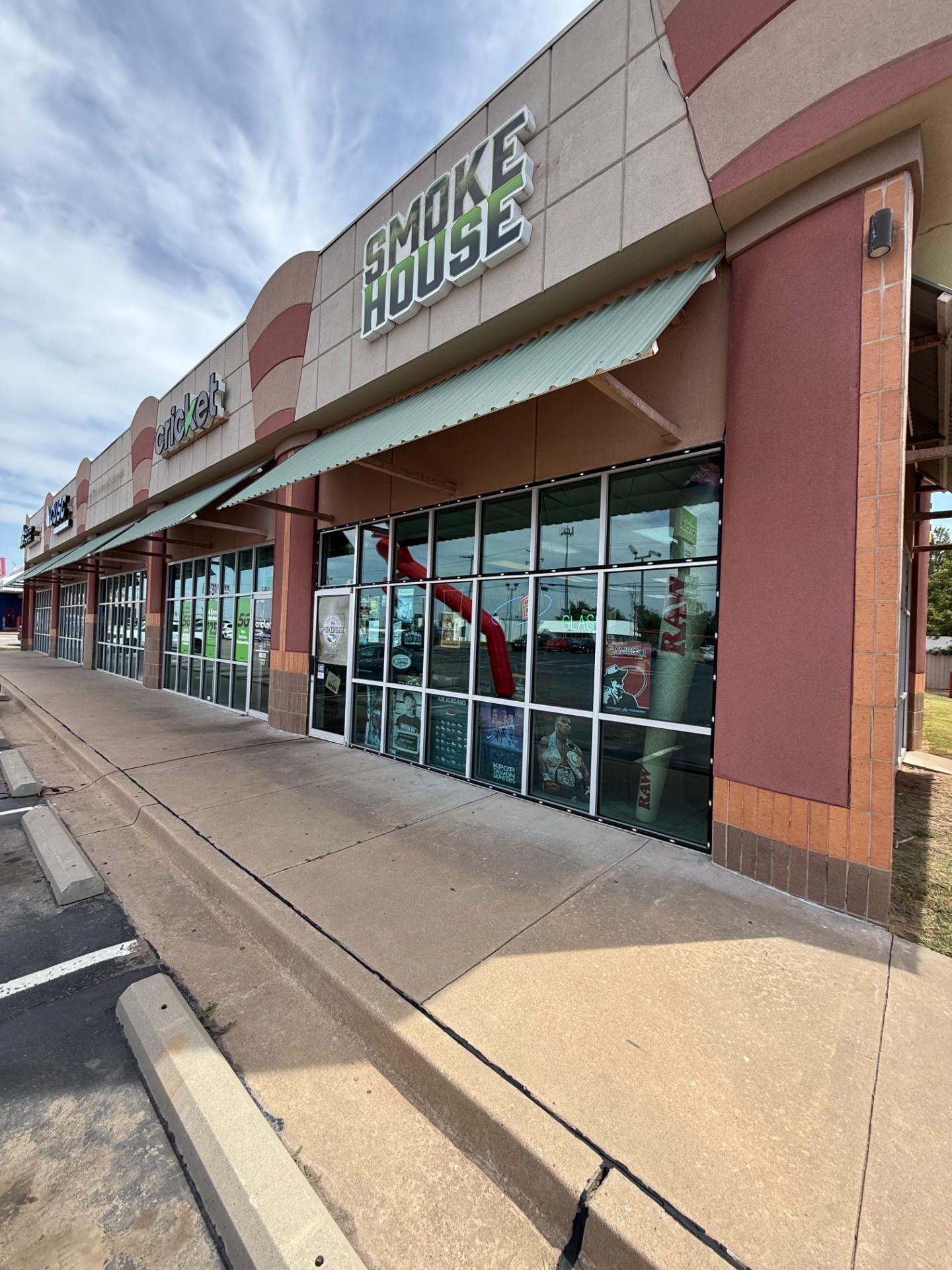 Bitstop ATM at Smoke House (Green Eyes Glass & Vape, LLC) in Midwest City, OK