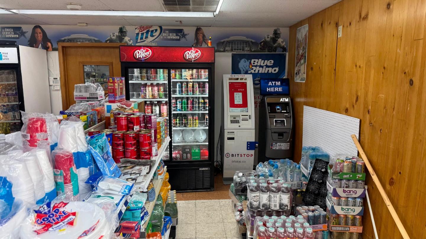 Bitstop ATM at Gas & Grab in Arlington, TX