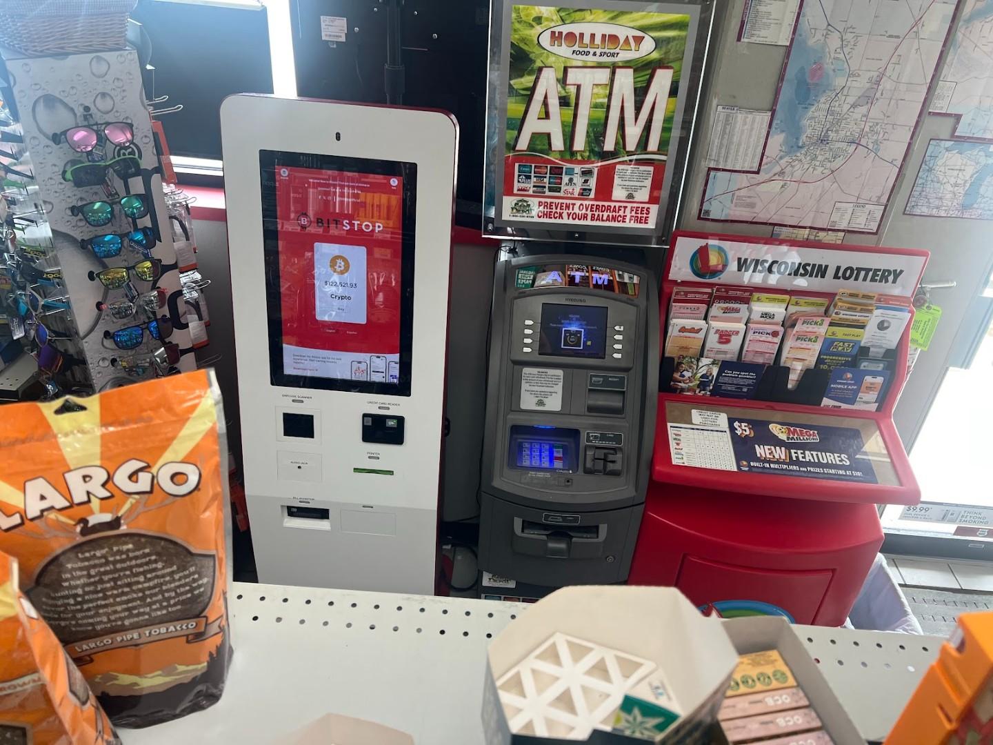 Bitstop ATM at Holiday in Beaver Dam, WI