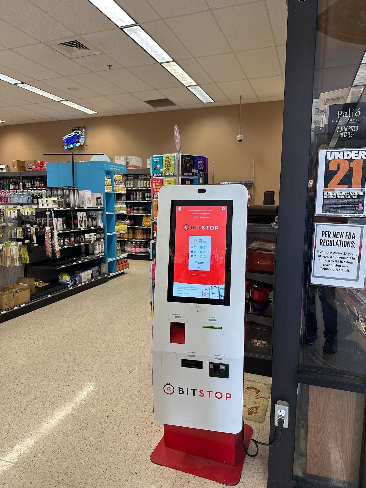 Bitstop ATM at Spec's Wine Spirits in Bastrop, TX