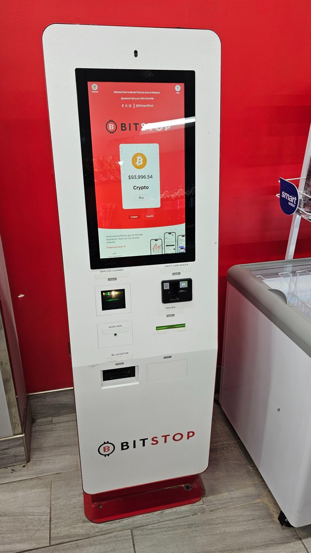 Bitstop ATM at Allsups Store #102166 in Canyon, TX