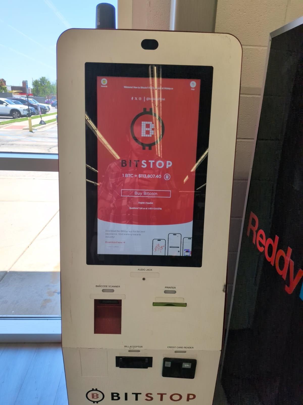 Bitstop ATM at Spec's Wine Spirits in Denton, TX