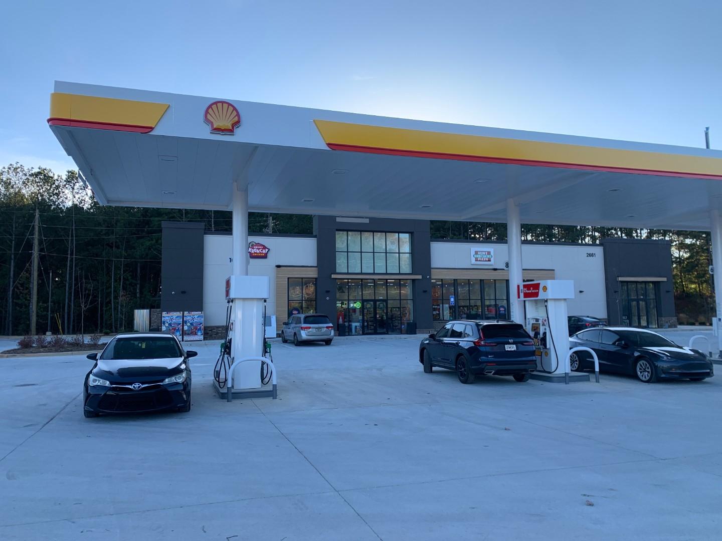 Bitstop ATM at Rex Road Shell in Ellenwood, GA