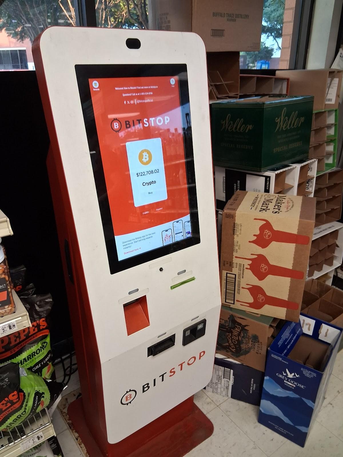 Bitstop ATM at Spec's Wine Spirits in College Station, TX