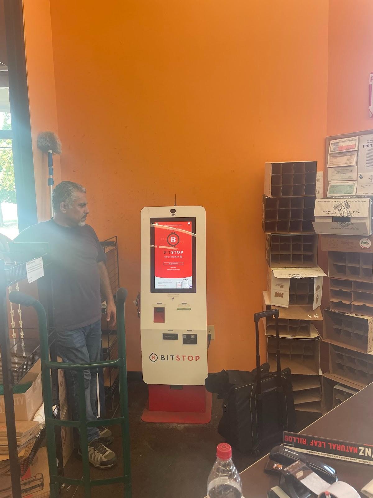 Bitstop ATM at Spec's Wine Spirits in McKinney, TX