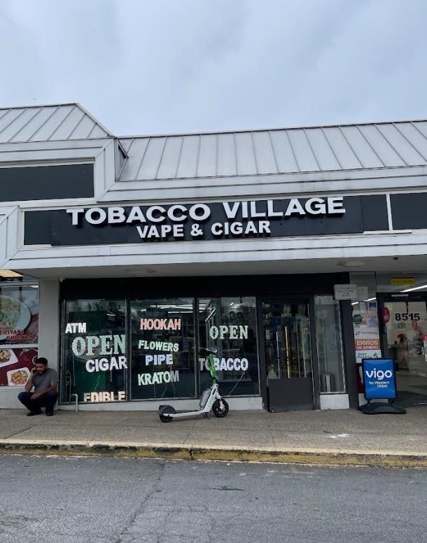 Tobacco Village, 8517 Piney Branch Rd, Silver Spring, MD, 20901, US