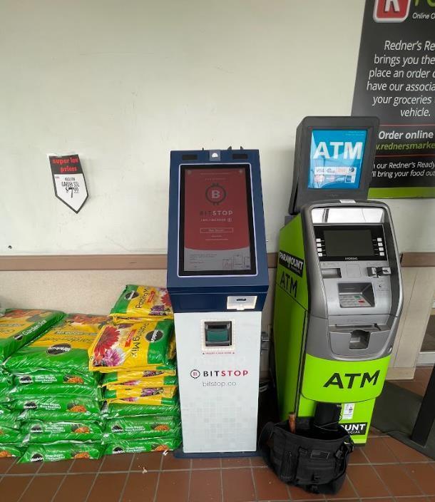 Bitstop ATM at Redners Warehouse Markets #453443 in Joppatowne, MD