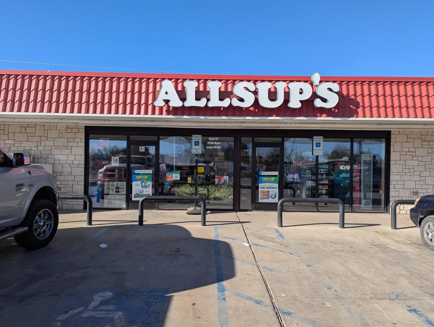 Bitstop ATM at Allsup's Convenience Store in Carlsbad, NM