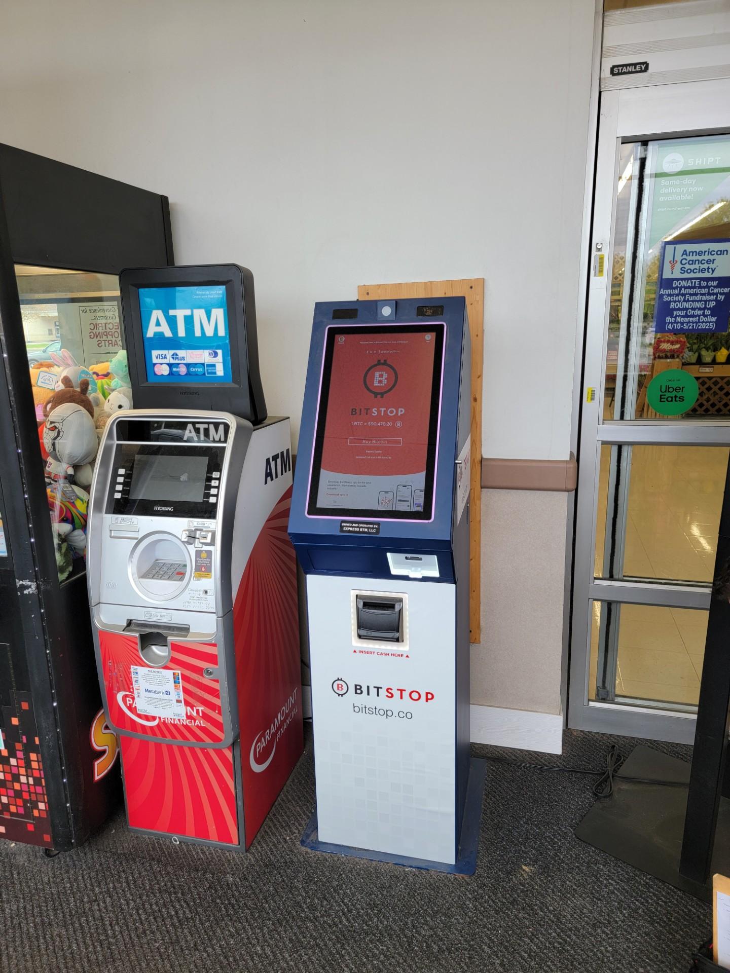 Bitstop ATM at Redners Warehouse Markets #453404 in Elkton, MD