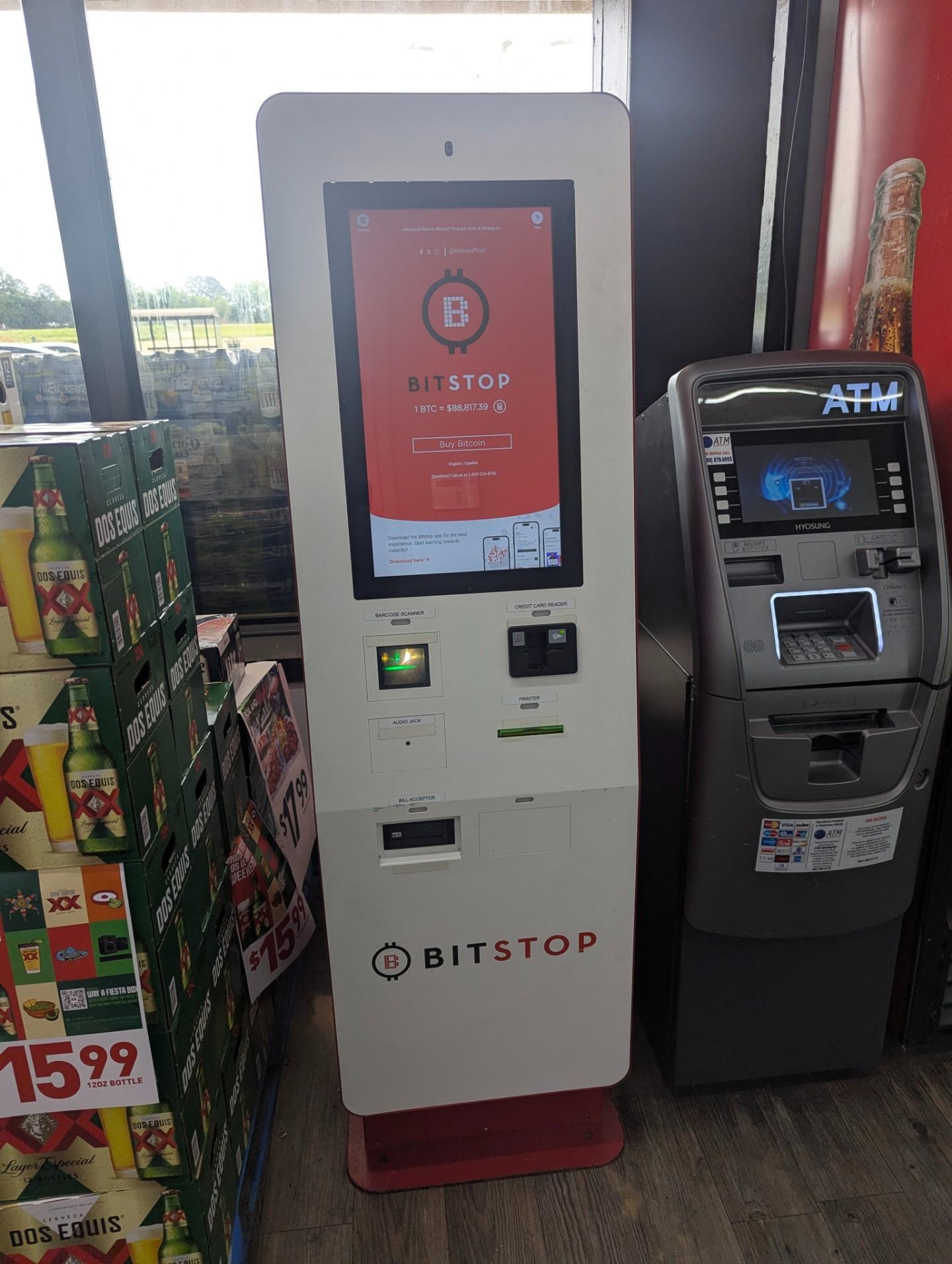 Bitstop ATM at Sullivan's Grocery in Flora, MS