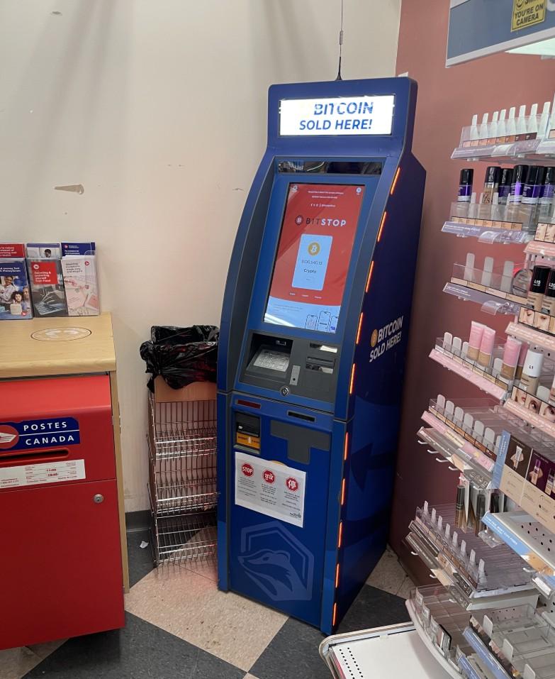 Bitstop ATM at Pharmasave - Nordel in Delta, BC