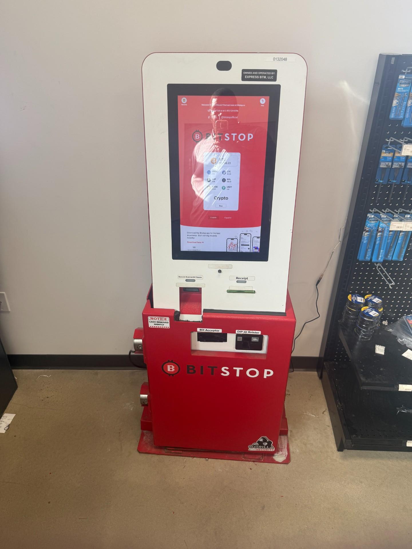 Bitstop ATM at Southern Cross Exxon in Graham, NC